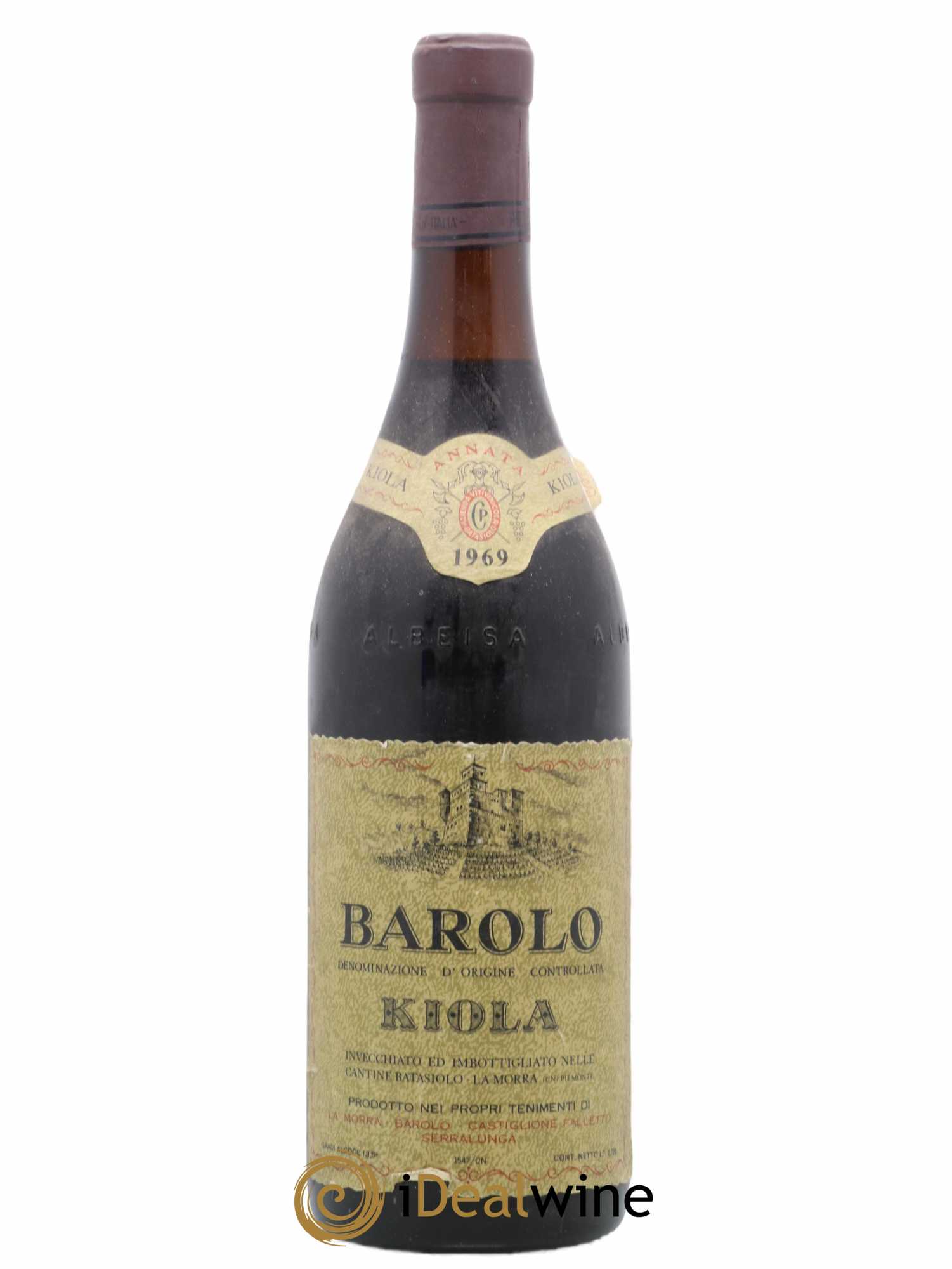 Italie Barolo Kiola 1969 - Lot de 1 bouteille - 0