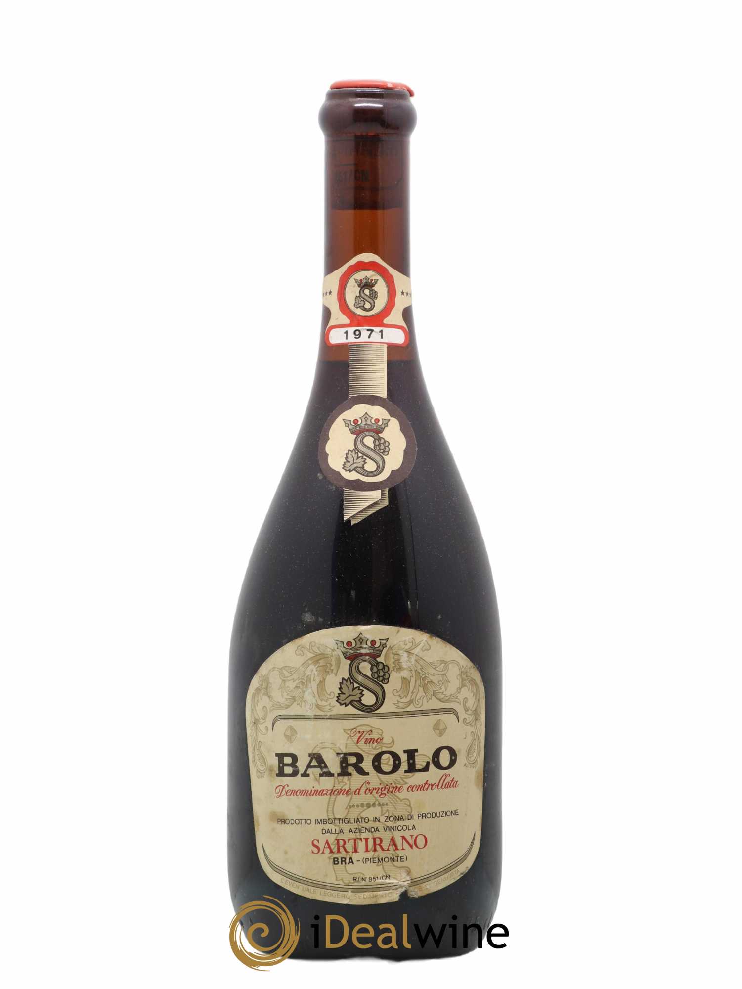 Barolo Sartirano 1971 - Lot de 1 bouteille - 0