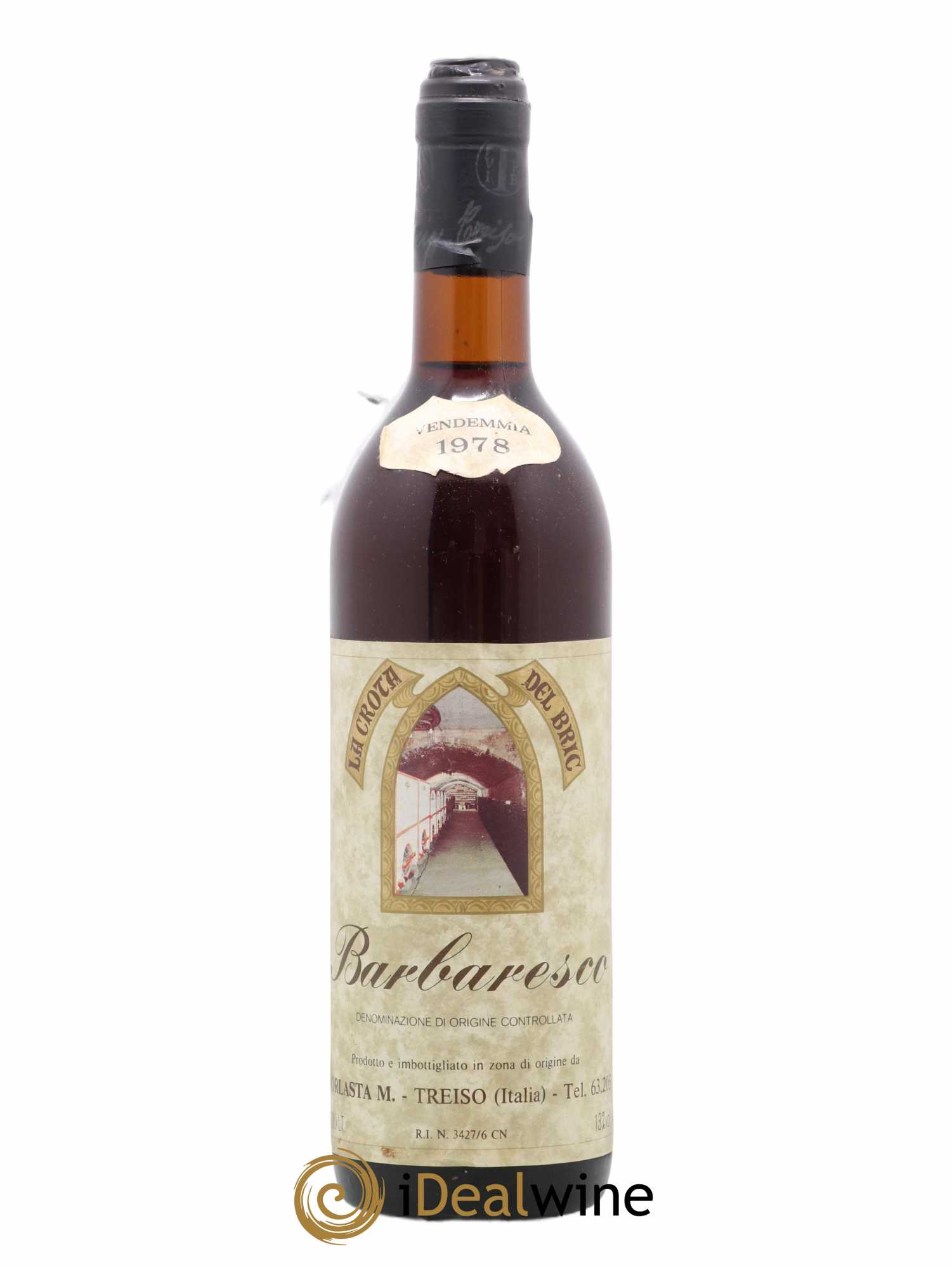 Barbaresco DOCG Borlasta 1978 - Lot de 1 bouteille - 0