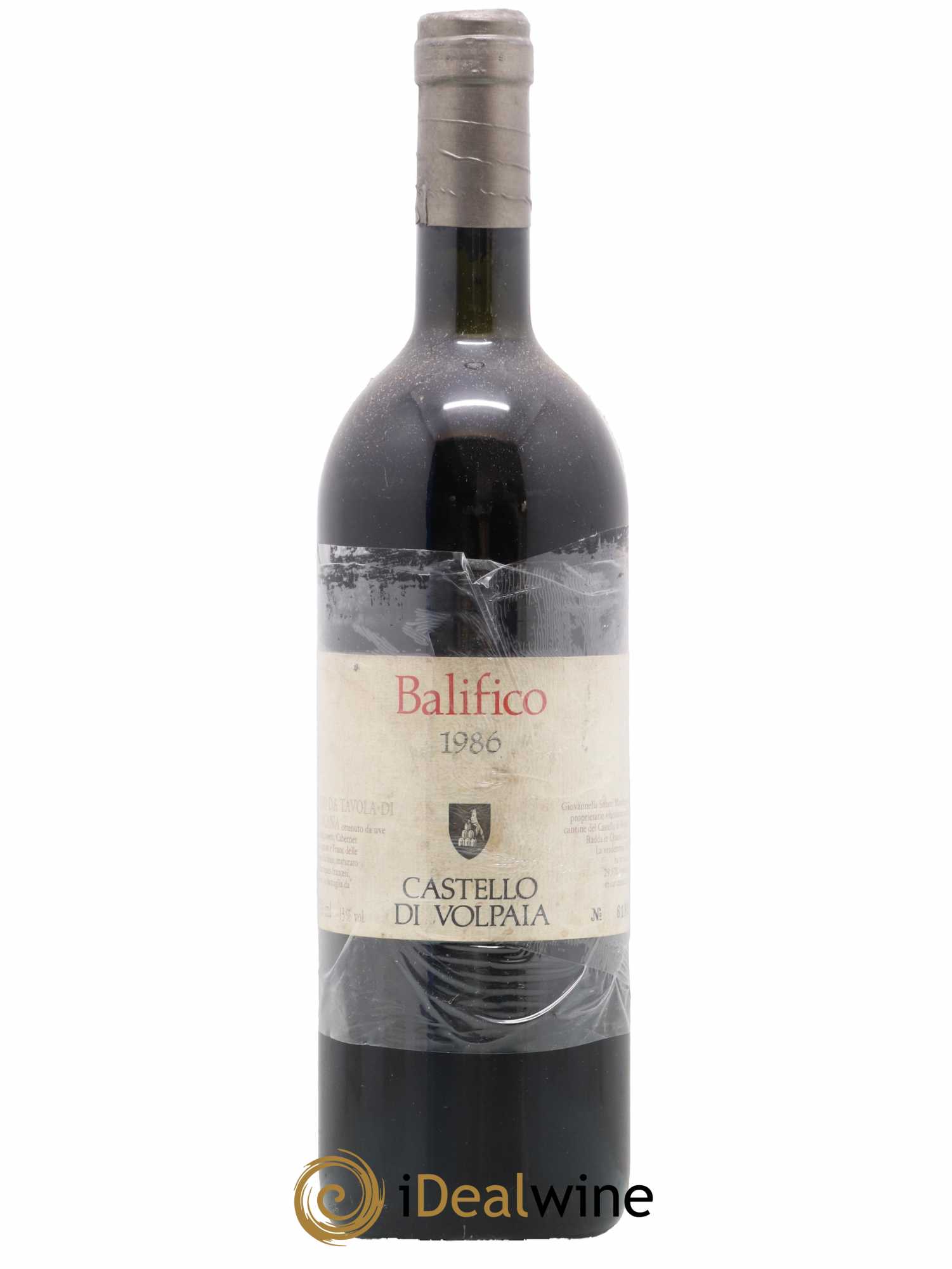 Italie Balifico Castello Di Volpaia 1986 - Lot de 1 bouteille - 0