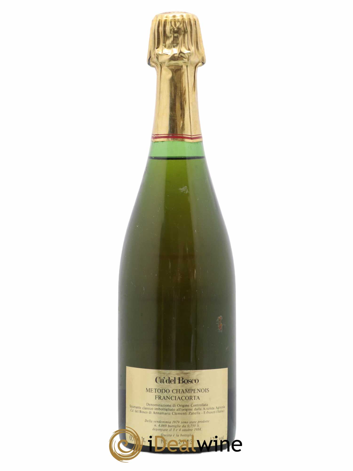 Italie Franciacorta Ca'Del Bosco 1979 - Lot de 1 bouteille - 2