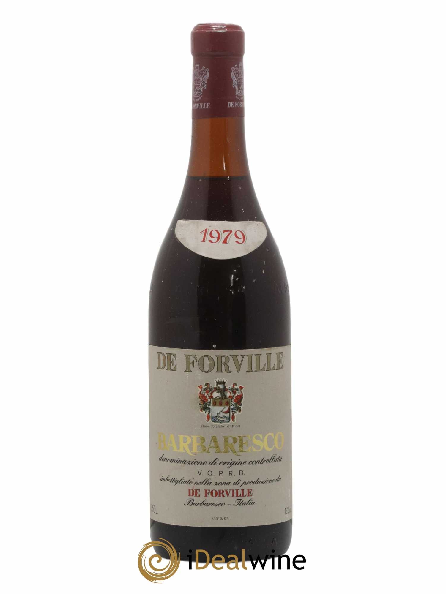 Barbaresco DOCG De Forville 1979 - Lot de 1 bouteille - 0