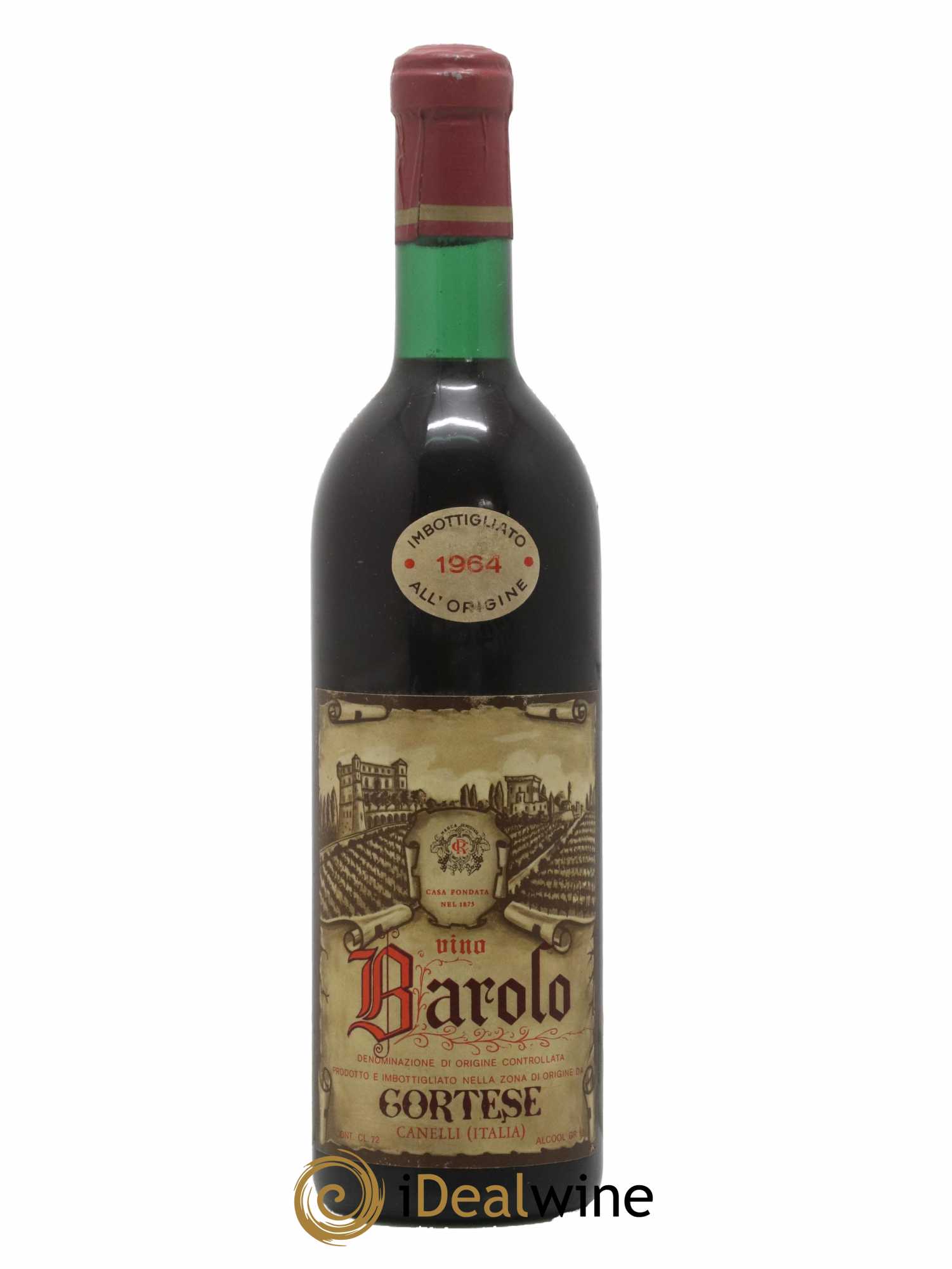 Barolo Cortese 1964 - Lot de 1 bouteille - 0