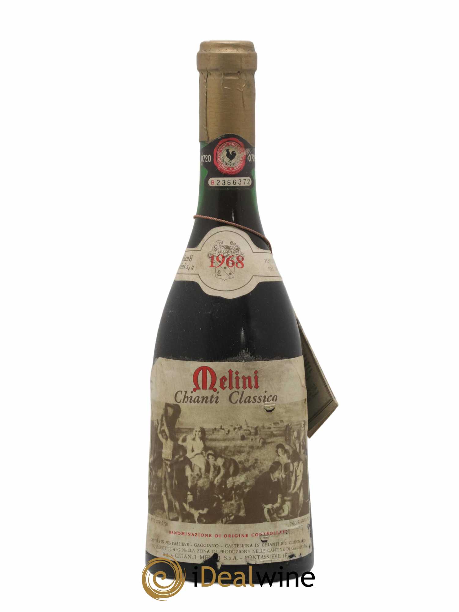 Chianti Classico DOCG 1968 - Posten von 1 Flasche - 0
