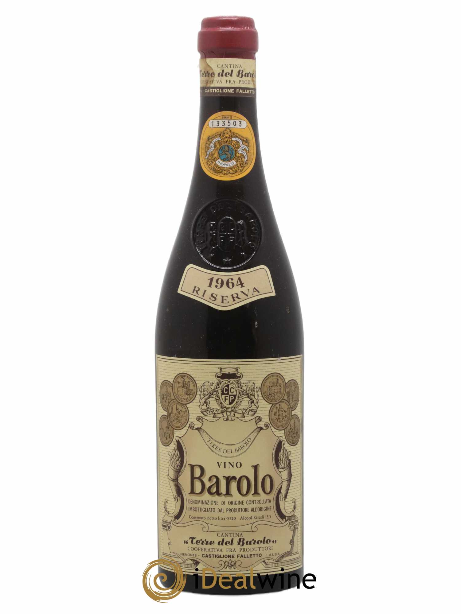 Barolo Riserva Terre del Barolo 1964 - Lot de 1 bouteille - 0