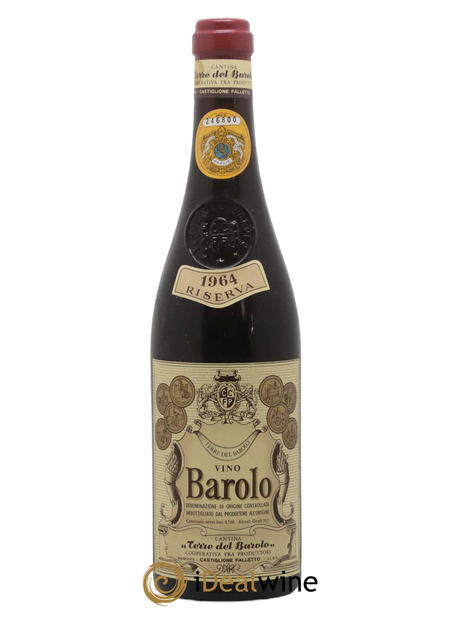Barolo Riserva Terre del Barolo 1964 - Lot de 1 bouteille - 0
