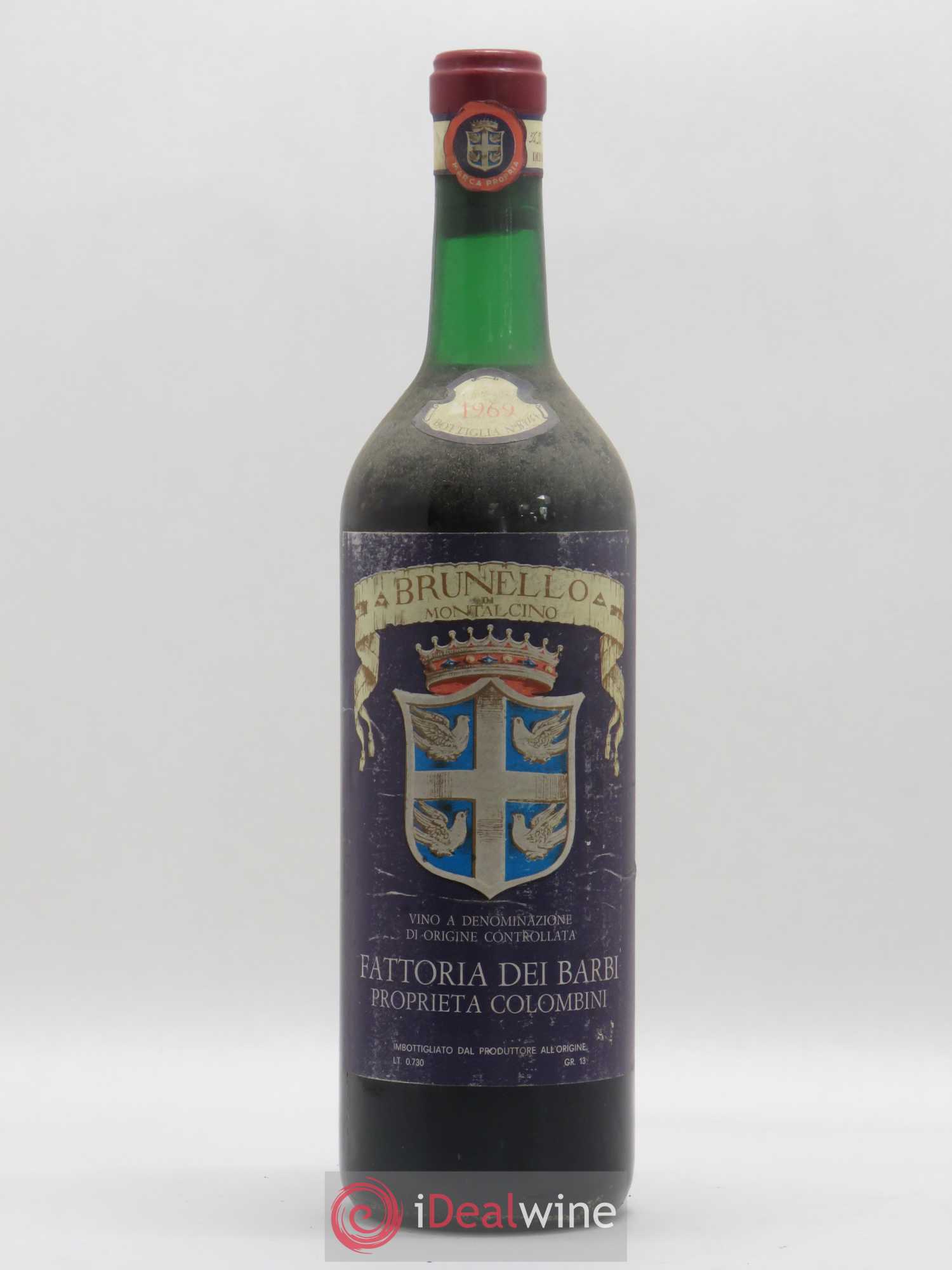 Brunello di Montalcino 1969 - Lotto di 1 bottiglia - 0