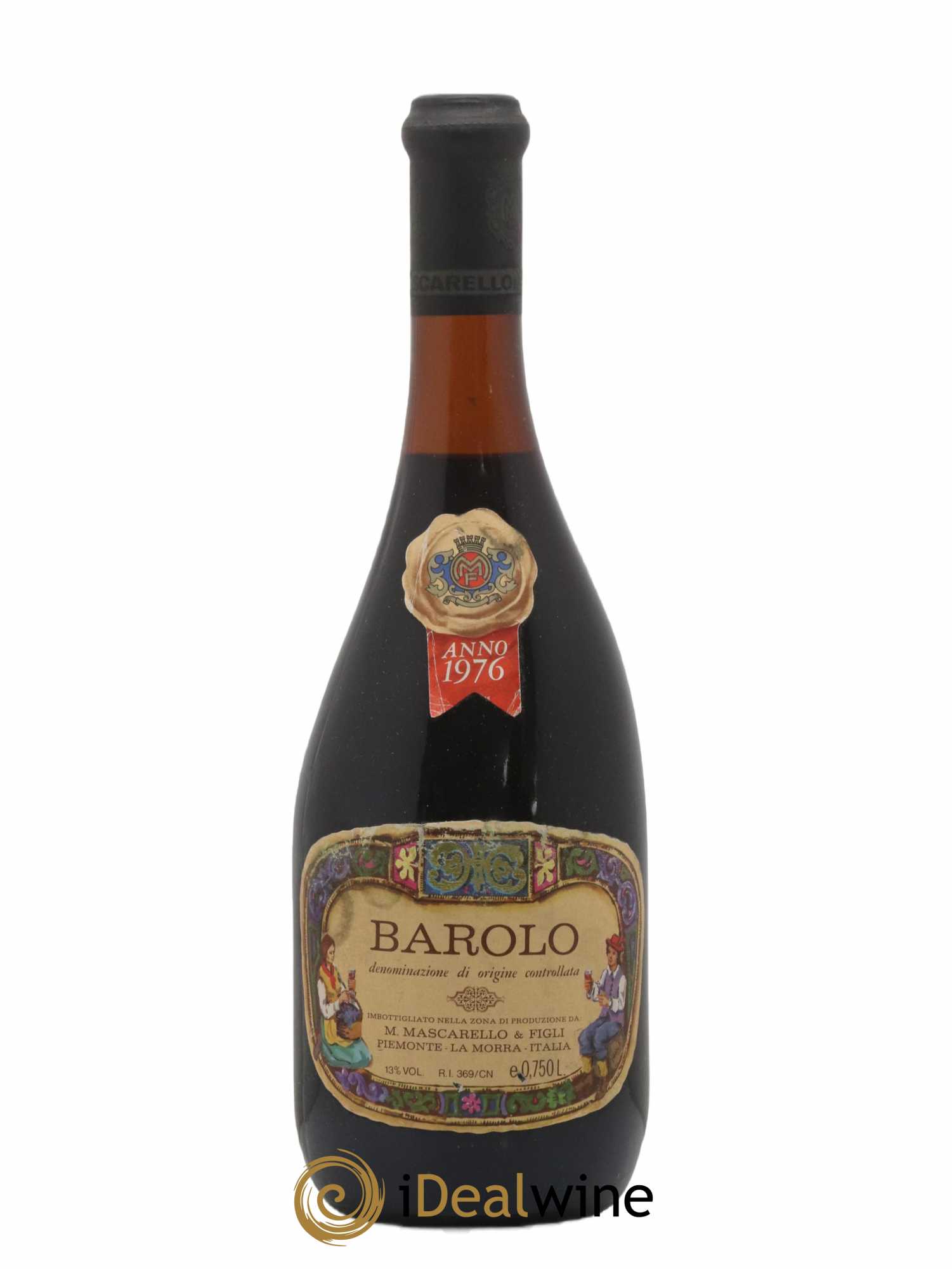 Barolo Mascarello 1976 - Lot de 1 bouteille - 0