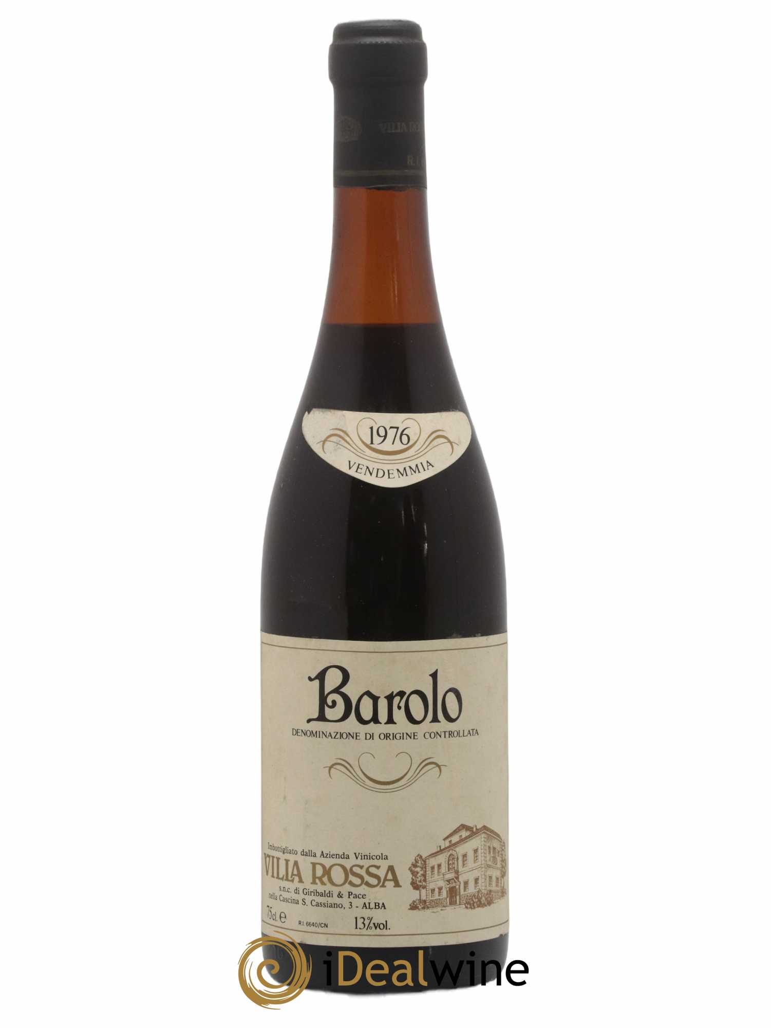 Barolo Vilia Rossa 1976 - Lot de 1 bouteille - 0
