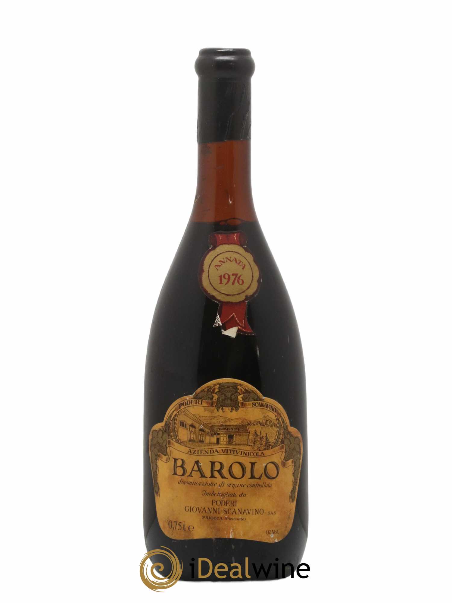 Barolo DOCG Giovanni Scanavino 1976 - Lotto di 1 bottiglia - 0