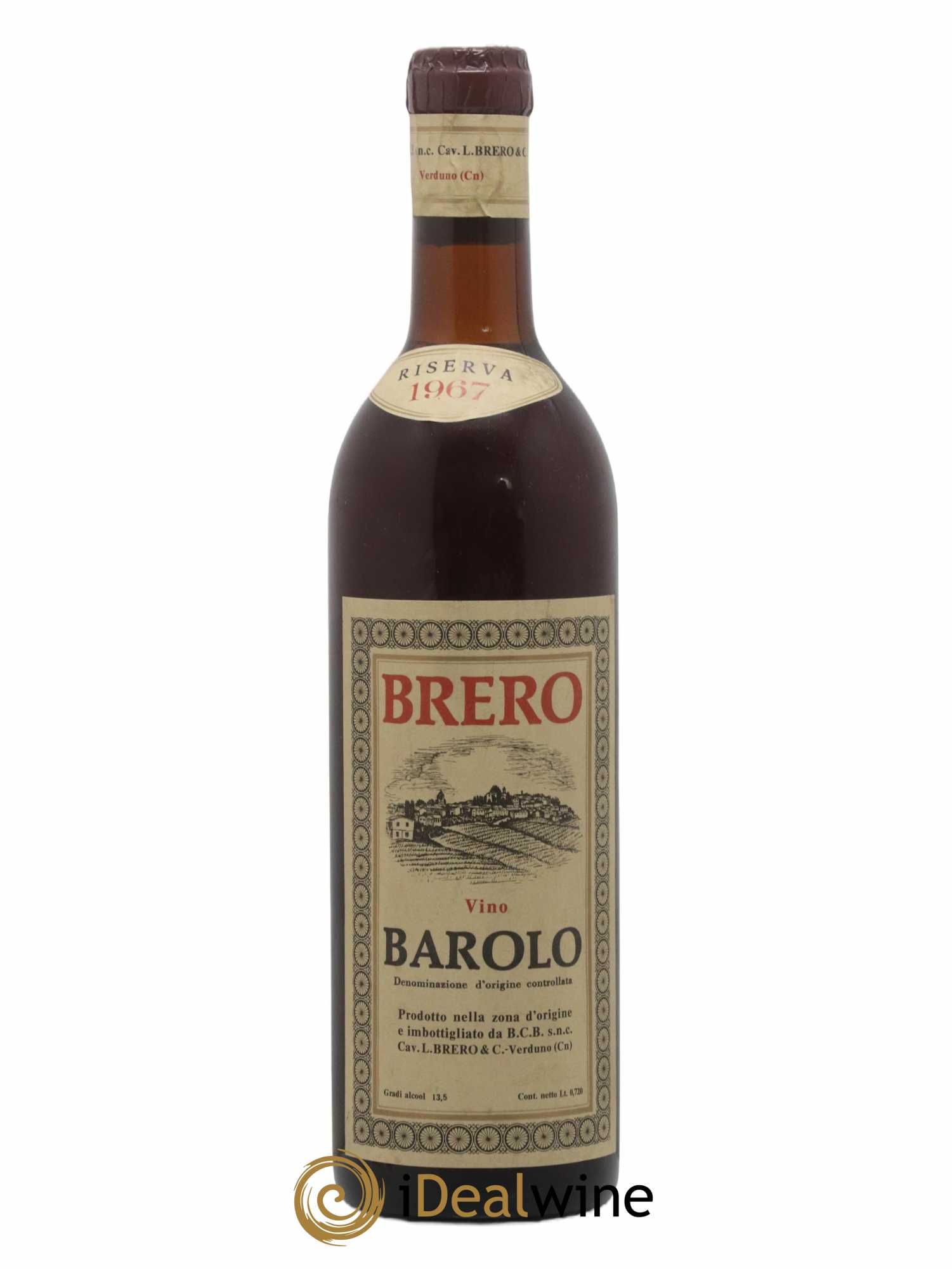 Barolo Brero Riserva 1967 - Posten von 1 Flasche - 0