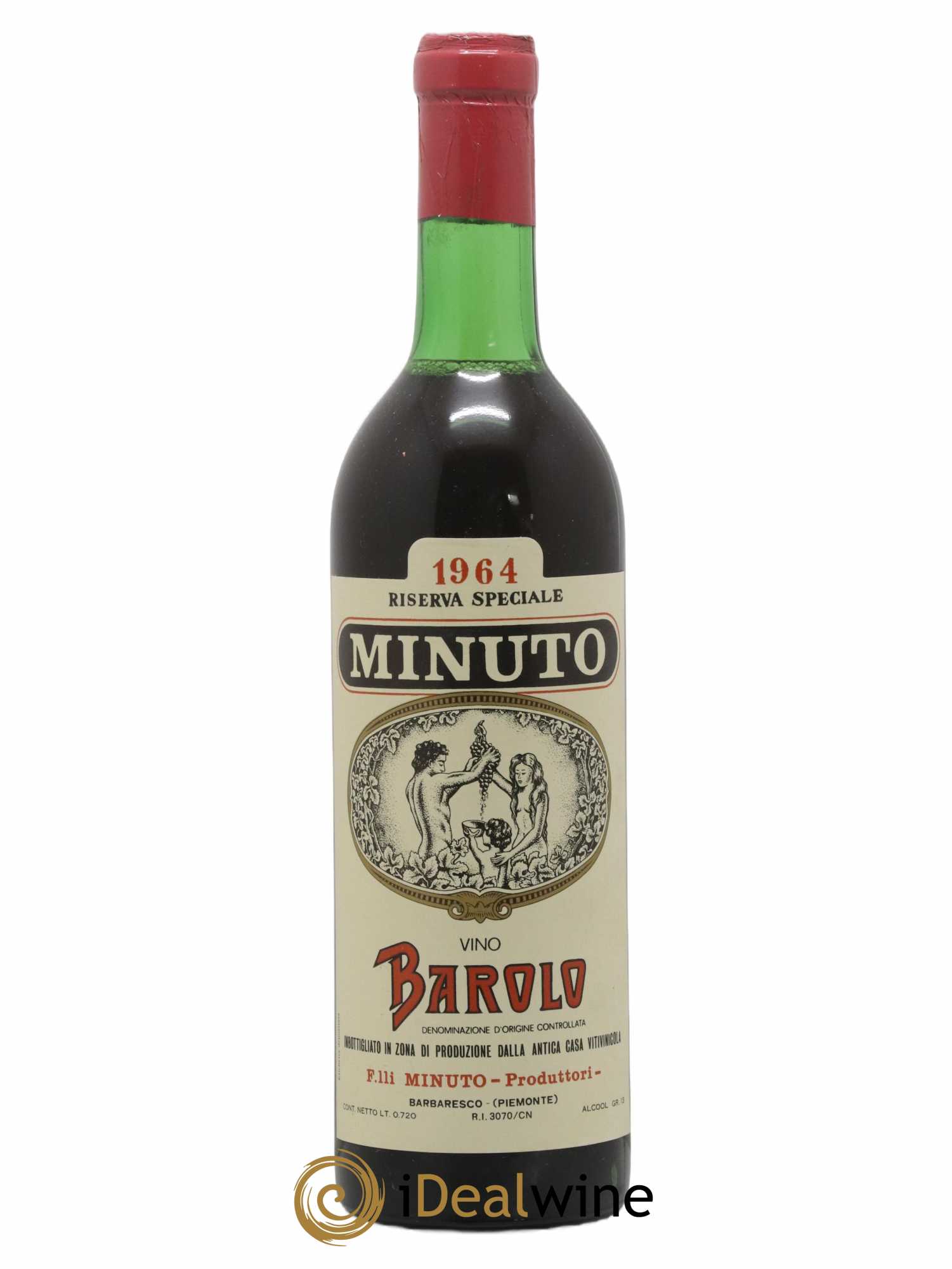 Barolo Riserva speciale minuto 1964 - Lot de 1 bouteille - 0