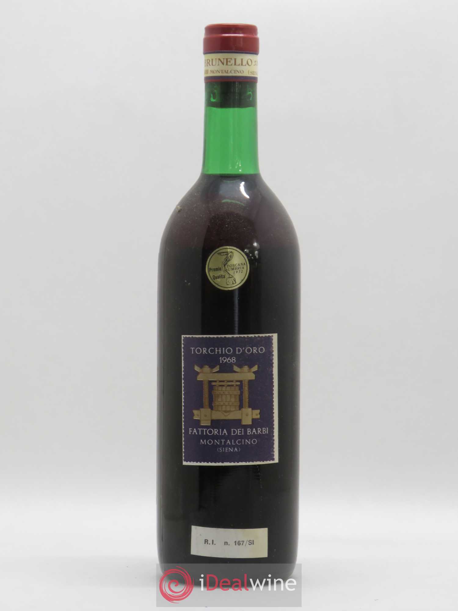 Brunello di Montalcino 1969 - Posten von 1 Flasche - 1