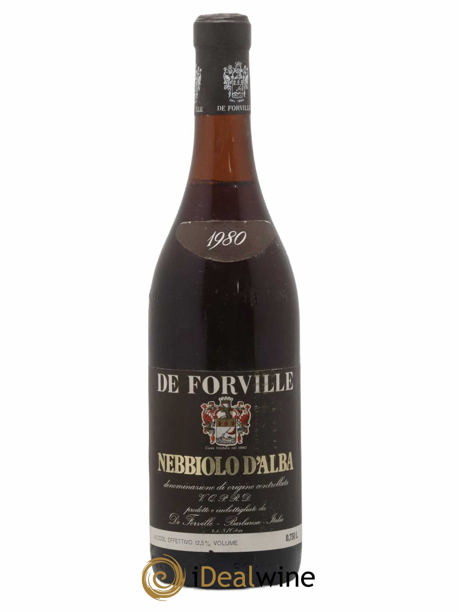 Nebbiolo d'Alba DOC De Forville 1980 - Lot de 1 bouteille - 0
