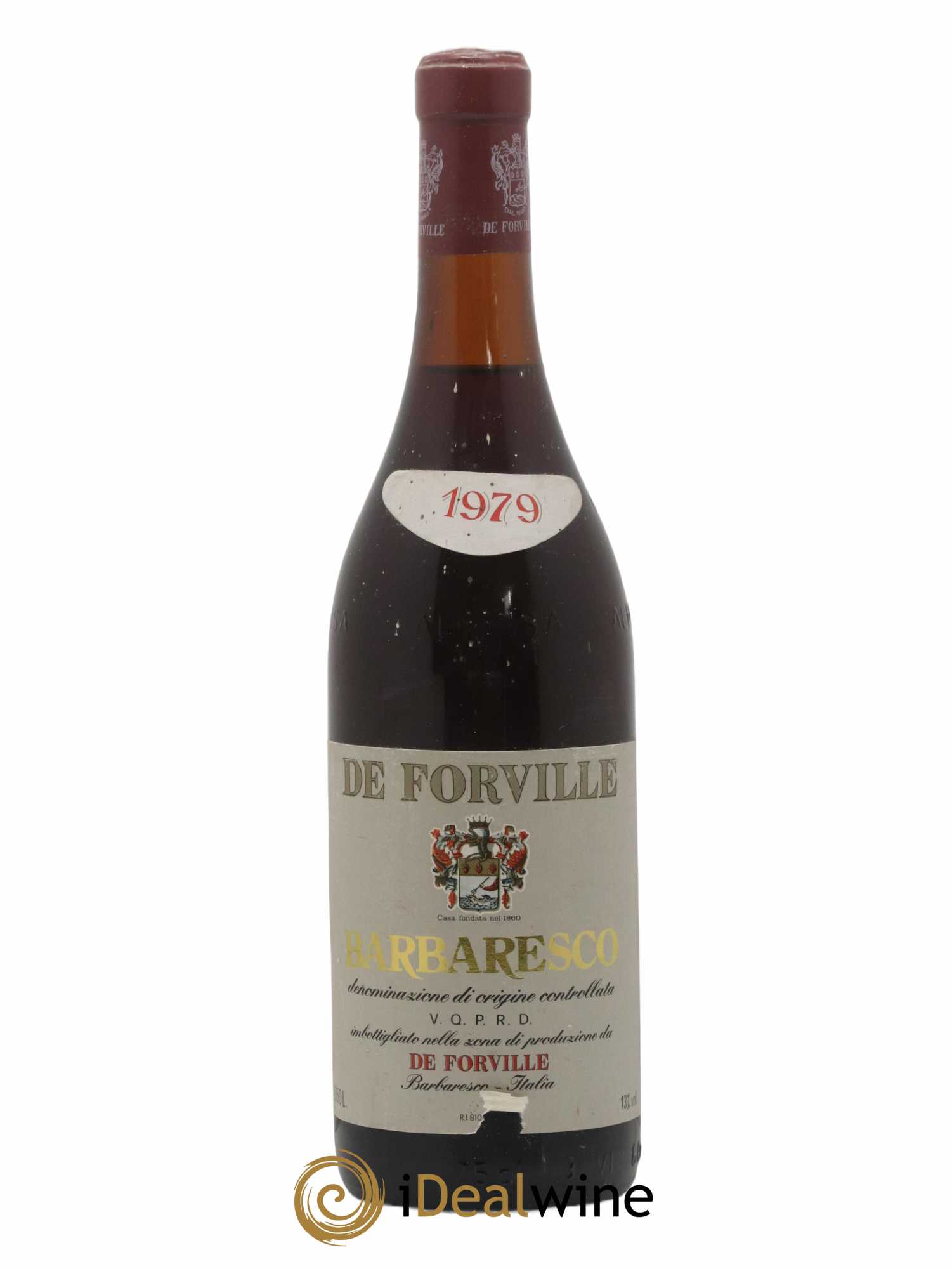 Barbaresco DOCG De Forville 1979 - Lot de 1 bouteille - 0