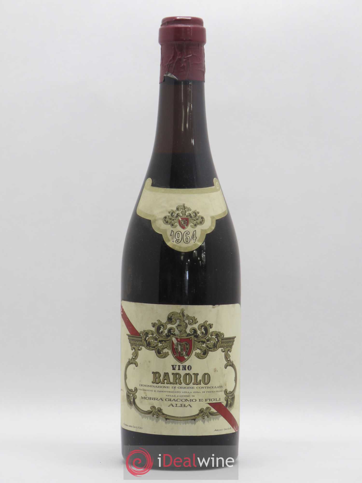 Barolo Morra Giacomo 1964 - Lot de 1 bouteille - 0