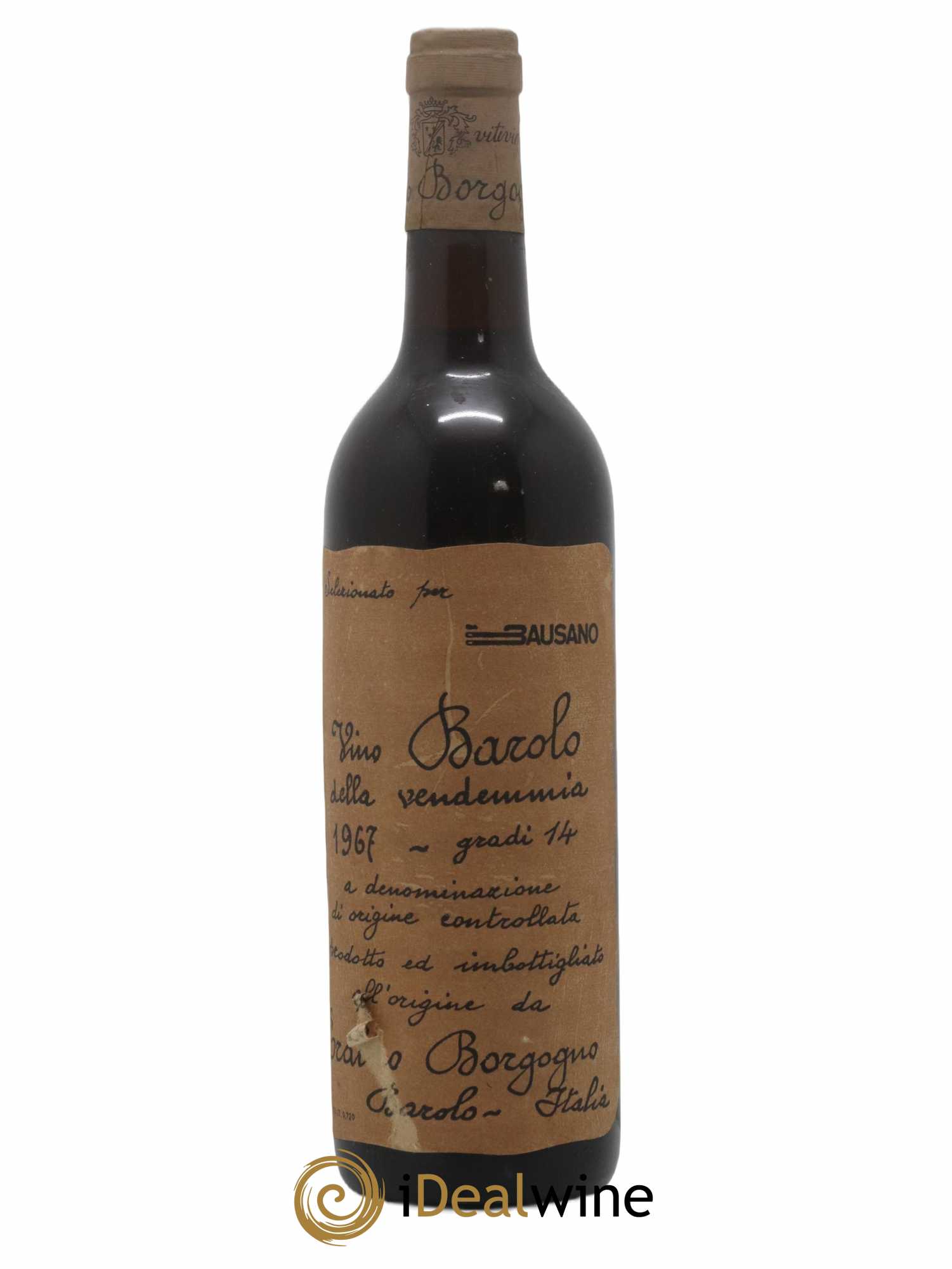 Barolo Eraldo Borgogno 1967 - Lot de 1 bouteille - 0