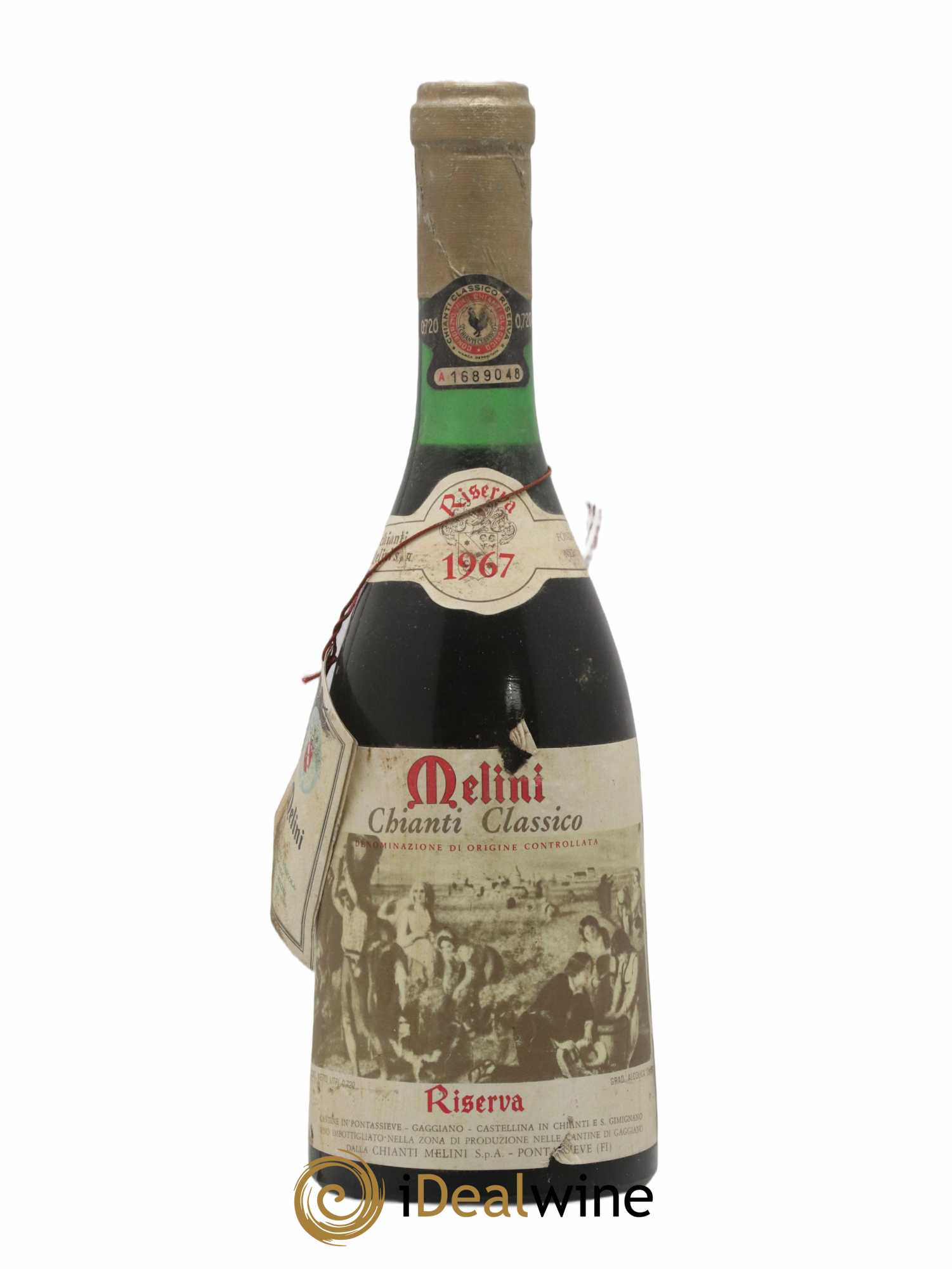 Chianti Classico DOCG Riserva Melini 1967 - Lot of 1 bottle - 0
