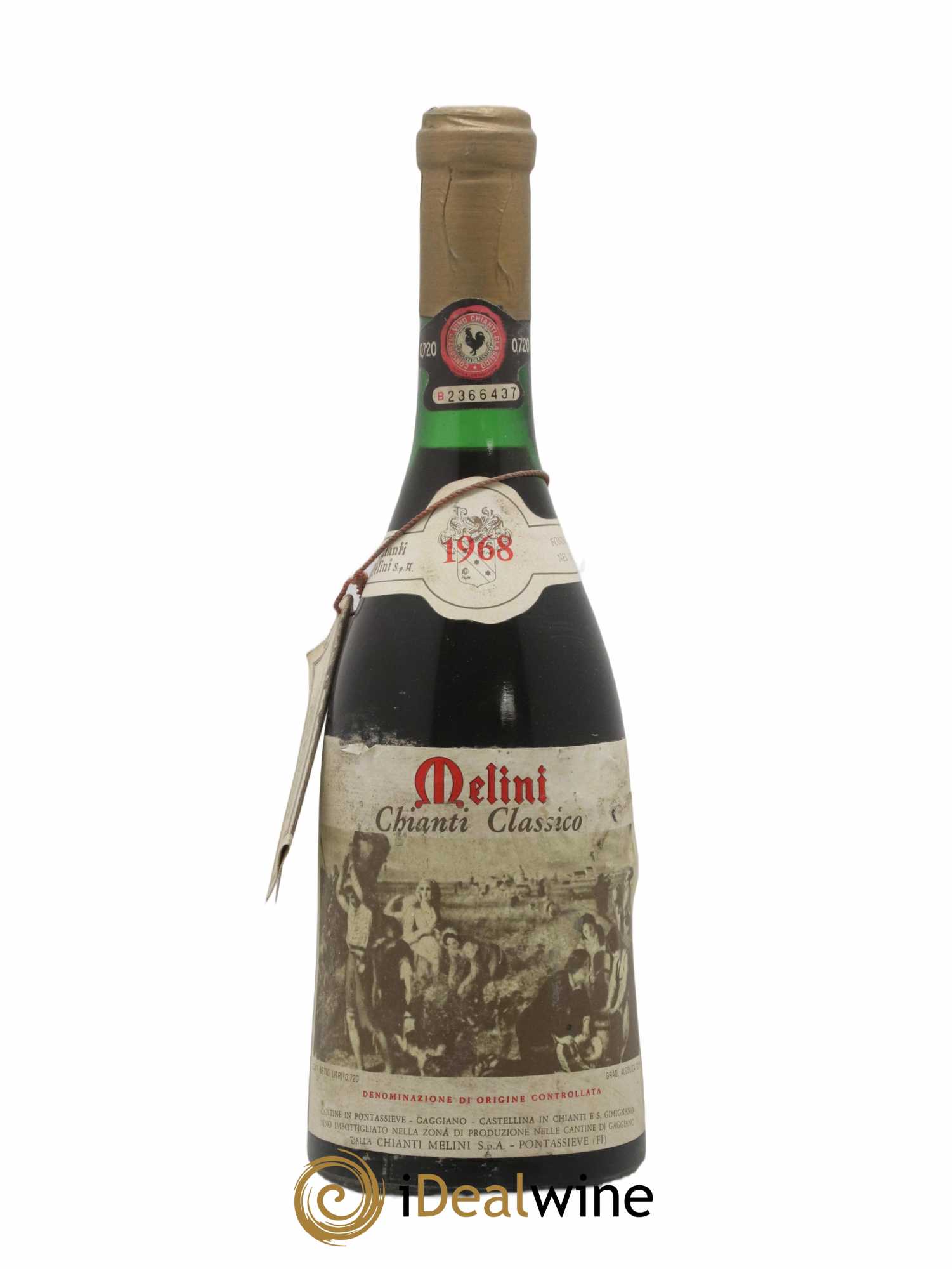 Chianti Classico DOCG 1968 - Posten von 1 Flasche - 0