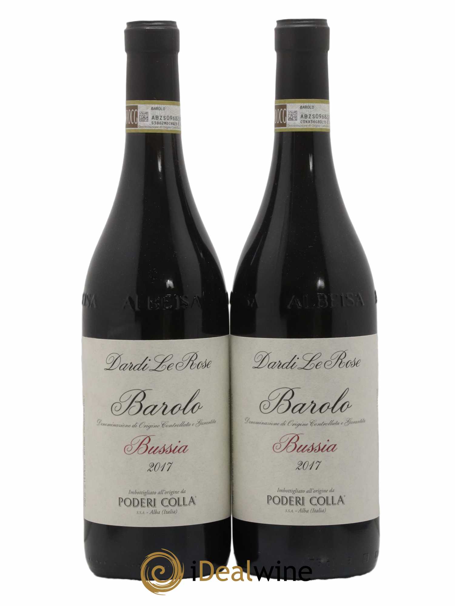 Barolo DOCG Bussia Dardi Le Rose Poderi Colla 2017 - Lot of 2 bottles - 0