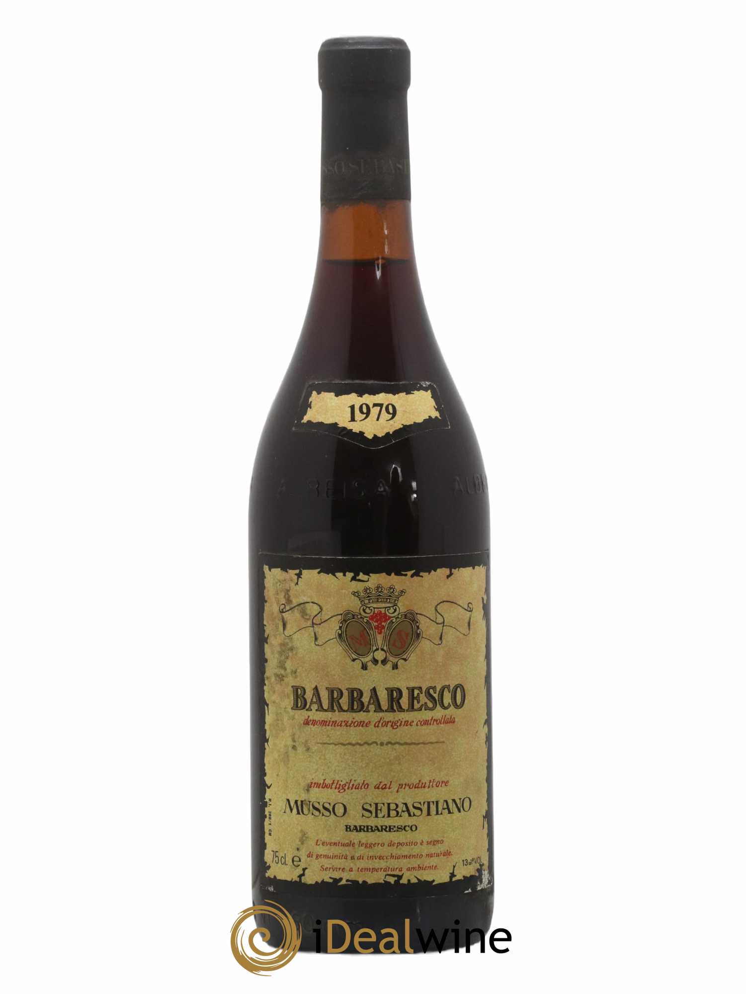 Barbaresco DOCG Musso Sebastiano 1979 - Posten von 1 Flasche - 0