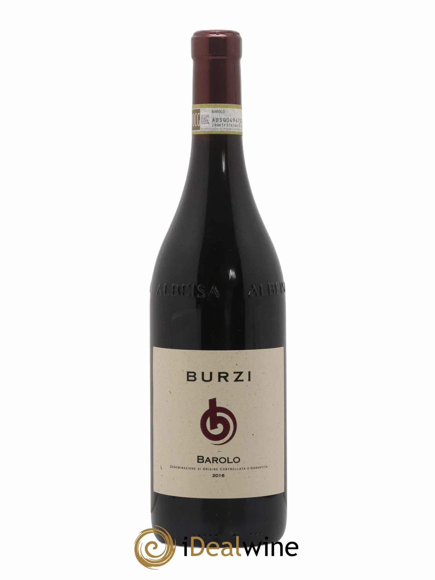 Barolo Burzi 2016 - Lot de 1 bouteille - 0