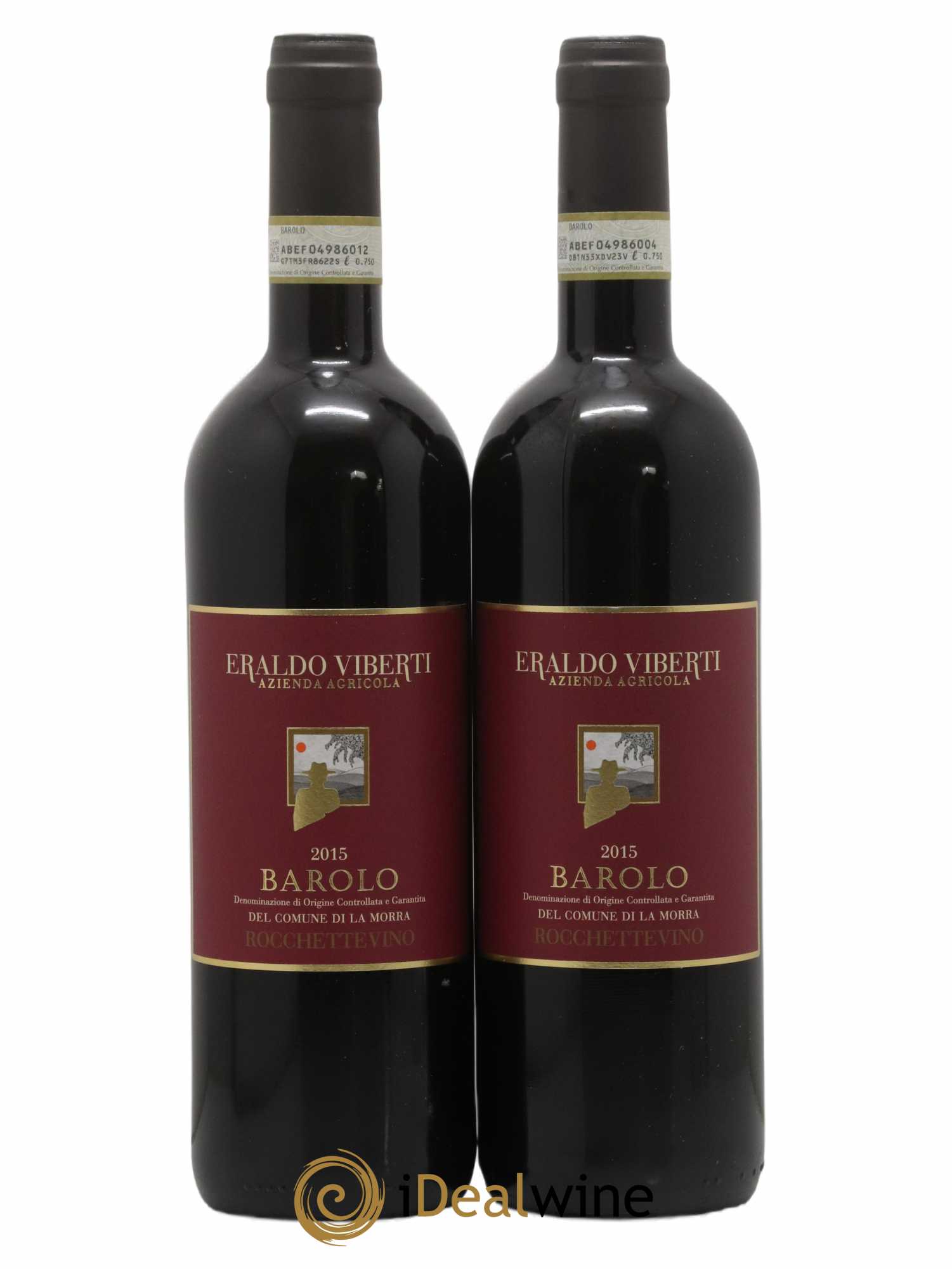 Barolo Rocchettevino Eraldo Viberti 2015 - Lot de 2 bouteilles - 0