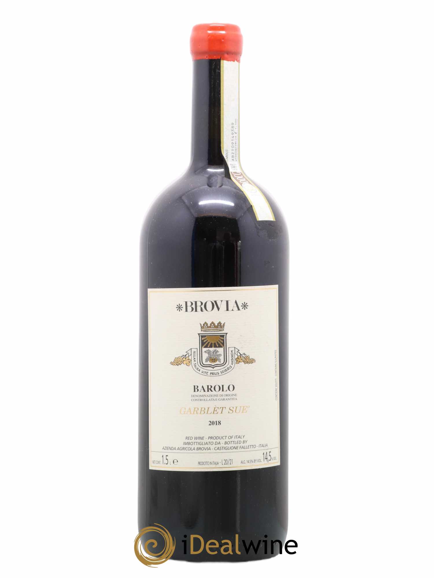 Barolo Gablet Suè Brovia 2018 - Lot de 1 magnum - 0