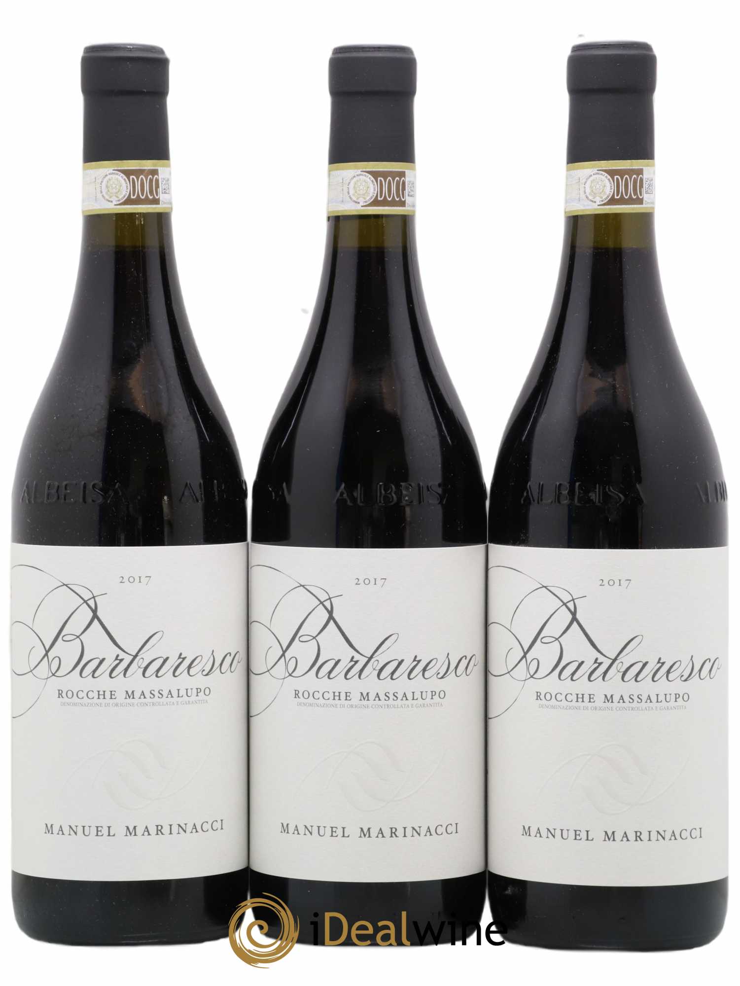 Barbaresco DOCG Manuel Marinacci 2017 - Lot de 3 bouteilles - 0