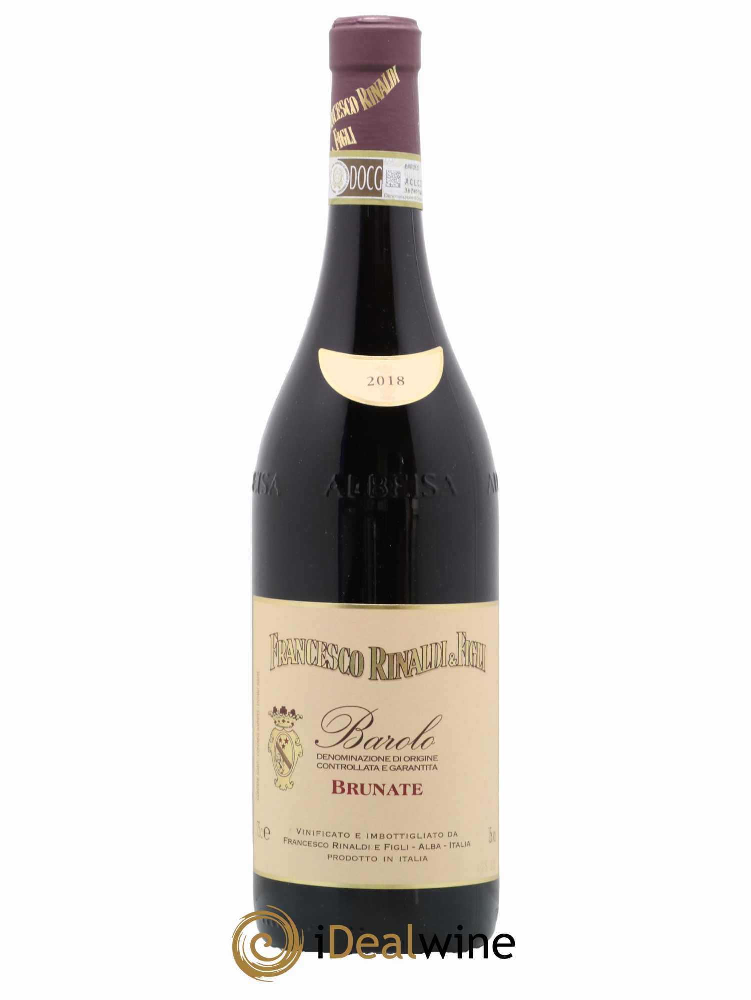 Barolo Brunate Francesco Rinaldi 2018 - Lot de 1 bouteille - 0