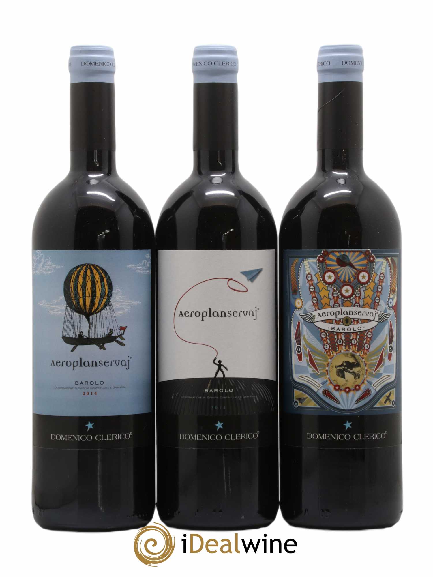 Barolo DOCG Aeroplan Servaj Clerico 2014 - Lotto di 6 bottiglie - 2