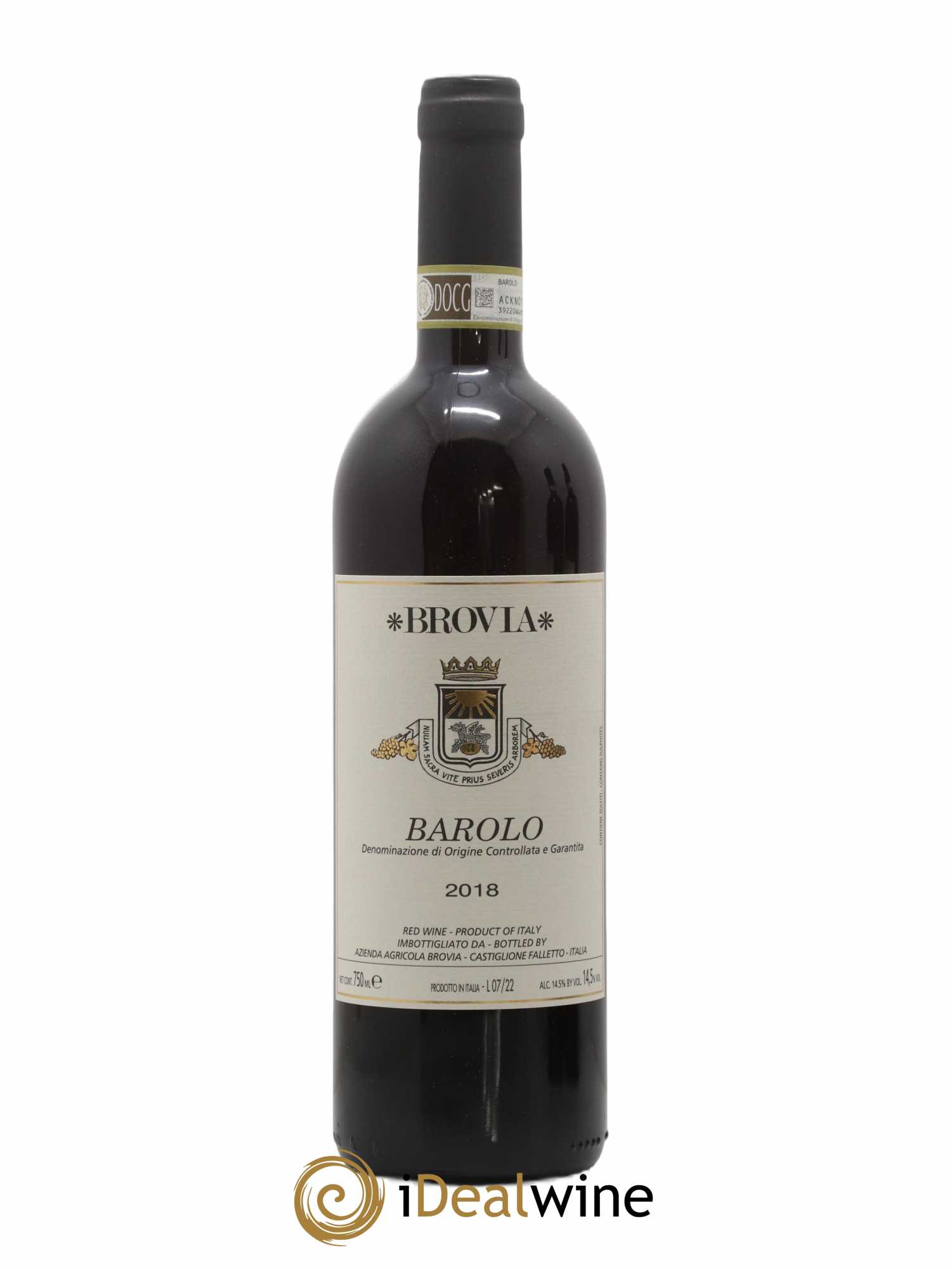 Barolo Brovia 2018 - Lot de 1 bouteille - 0