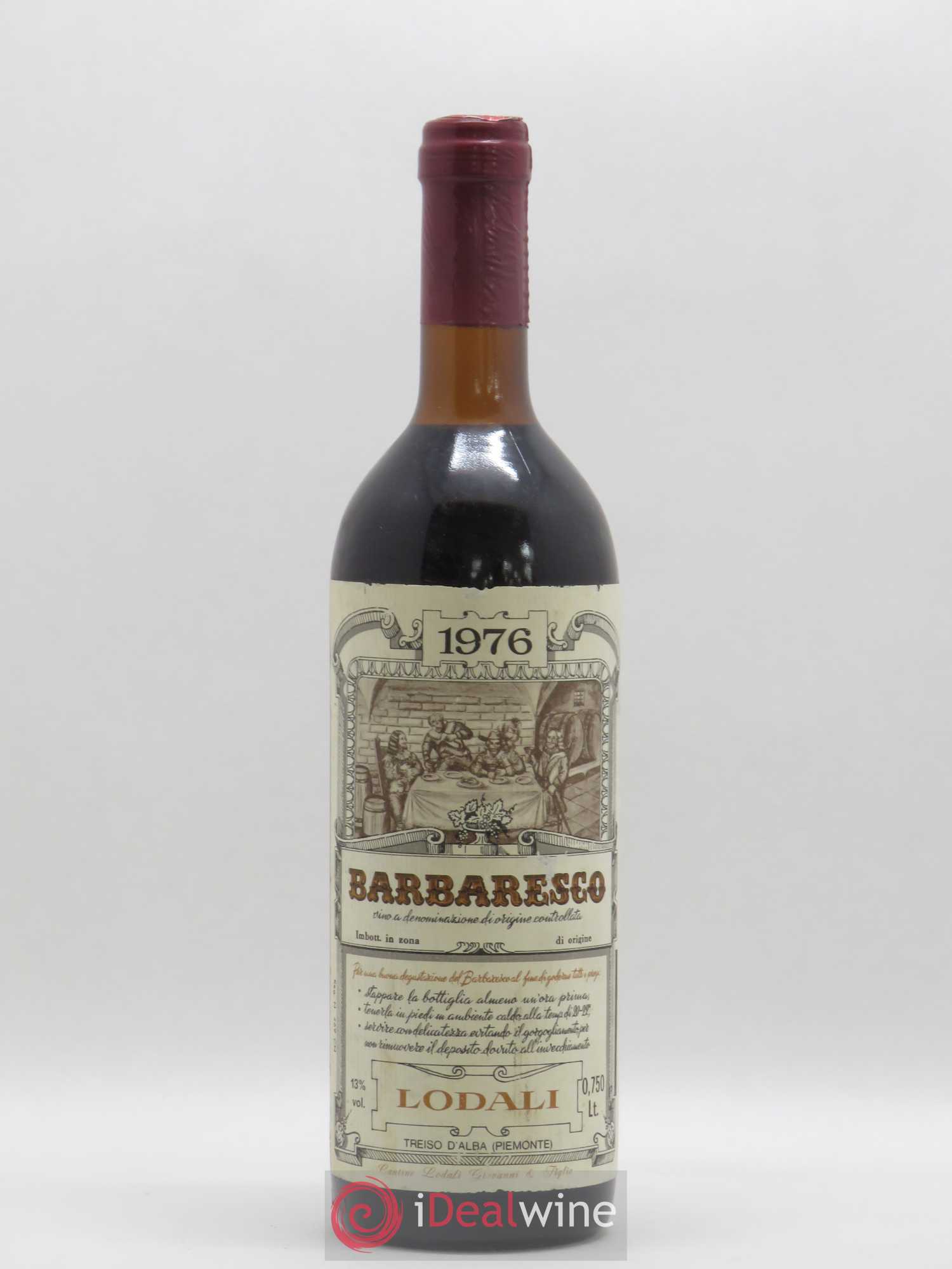 Barbaresco DOCG Lodali (sans prix de réserve) 1976 - Posten von 1 Flasche - 0