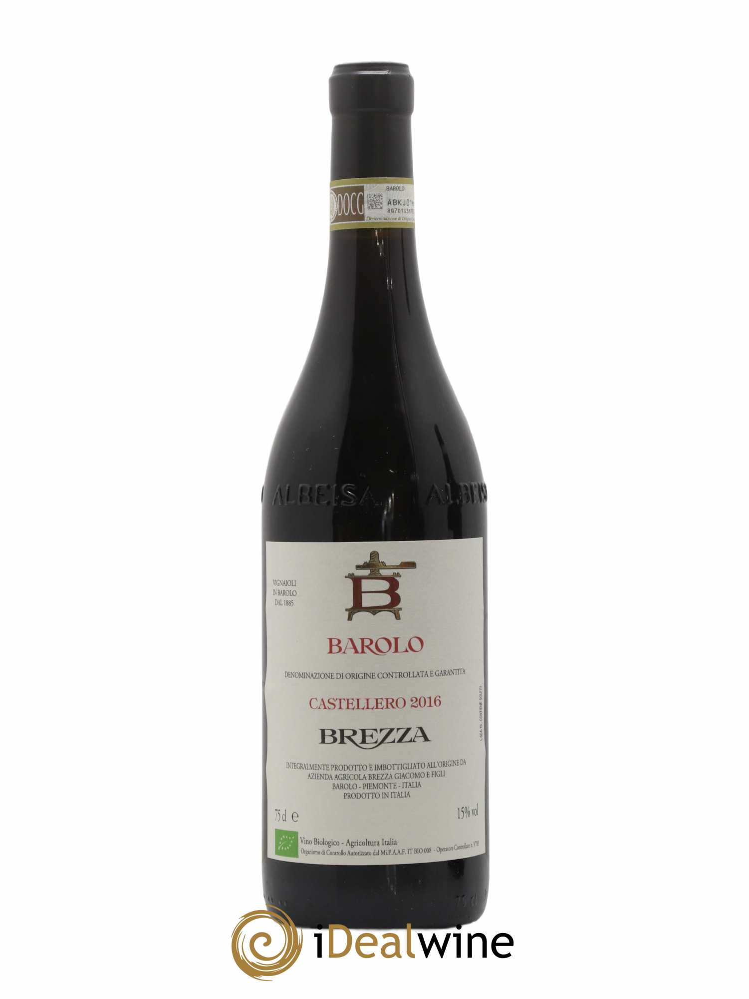 Barolo Castellero Brezza 2016 - Lot de 1 bouteille - 0