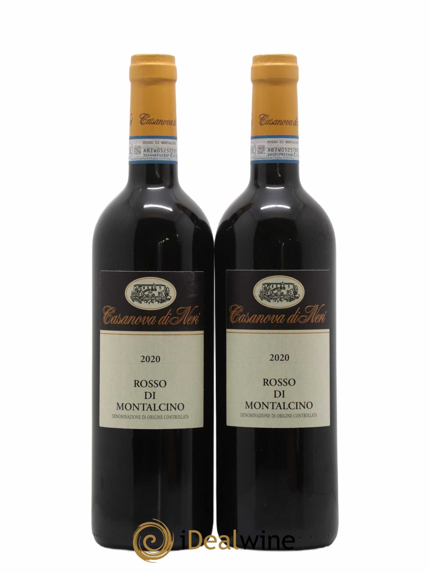 Rosso di Montalcino DOC Casanova di Neri 2020 - Lot de 2 bouteilles - 0