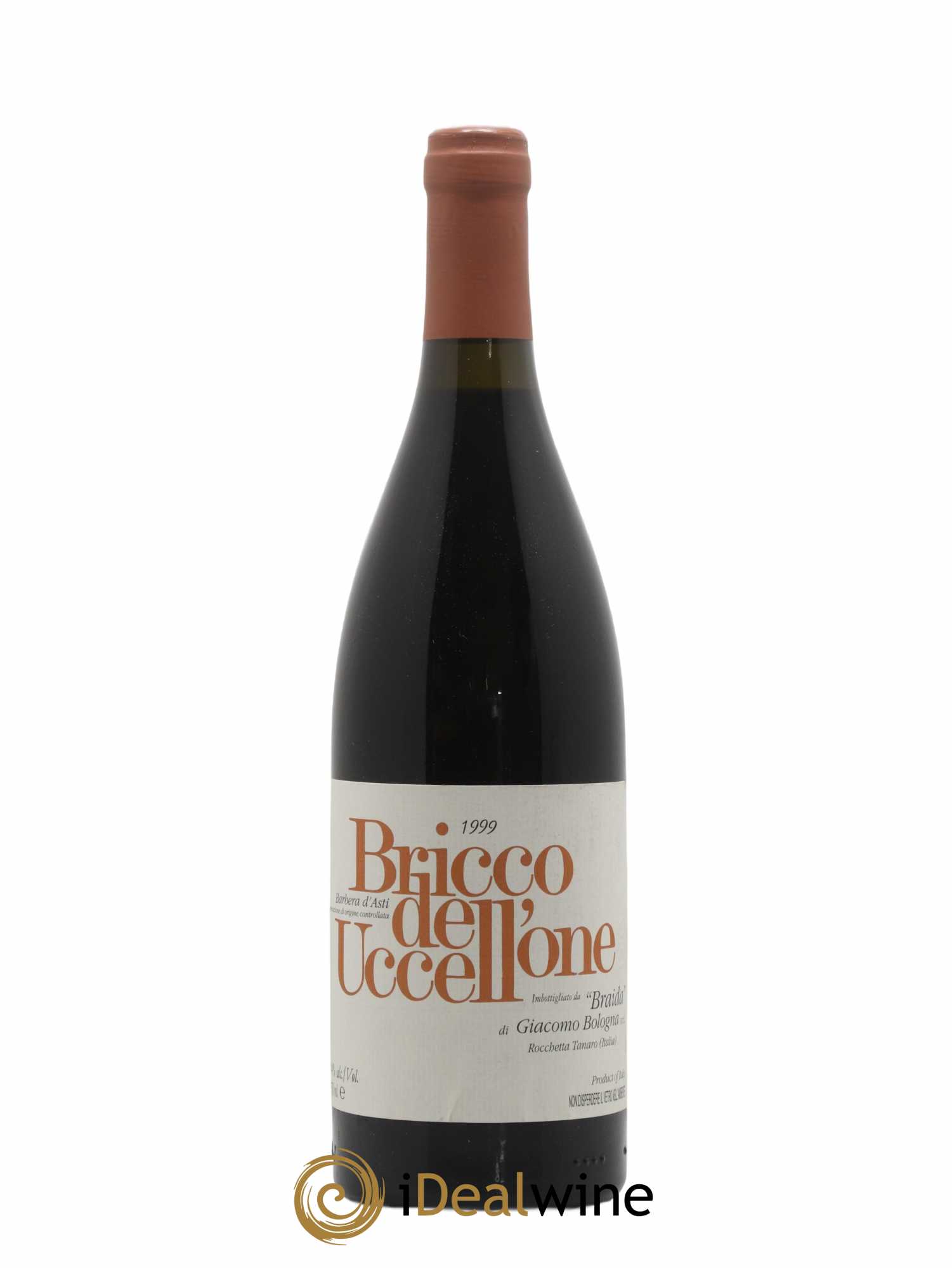 Piémont Barbera Bricco dell' Uccellone Bologne 1999 - Lot de 1 bouteille - 0