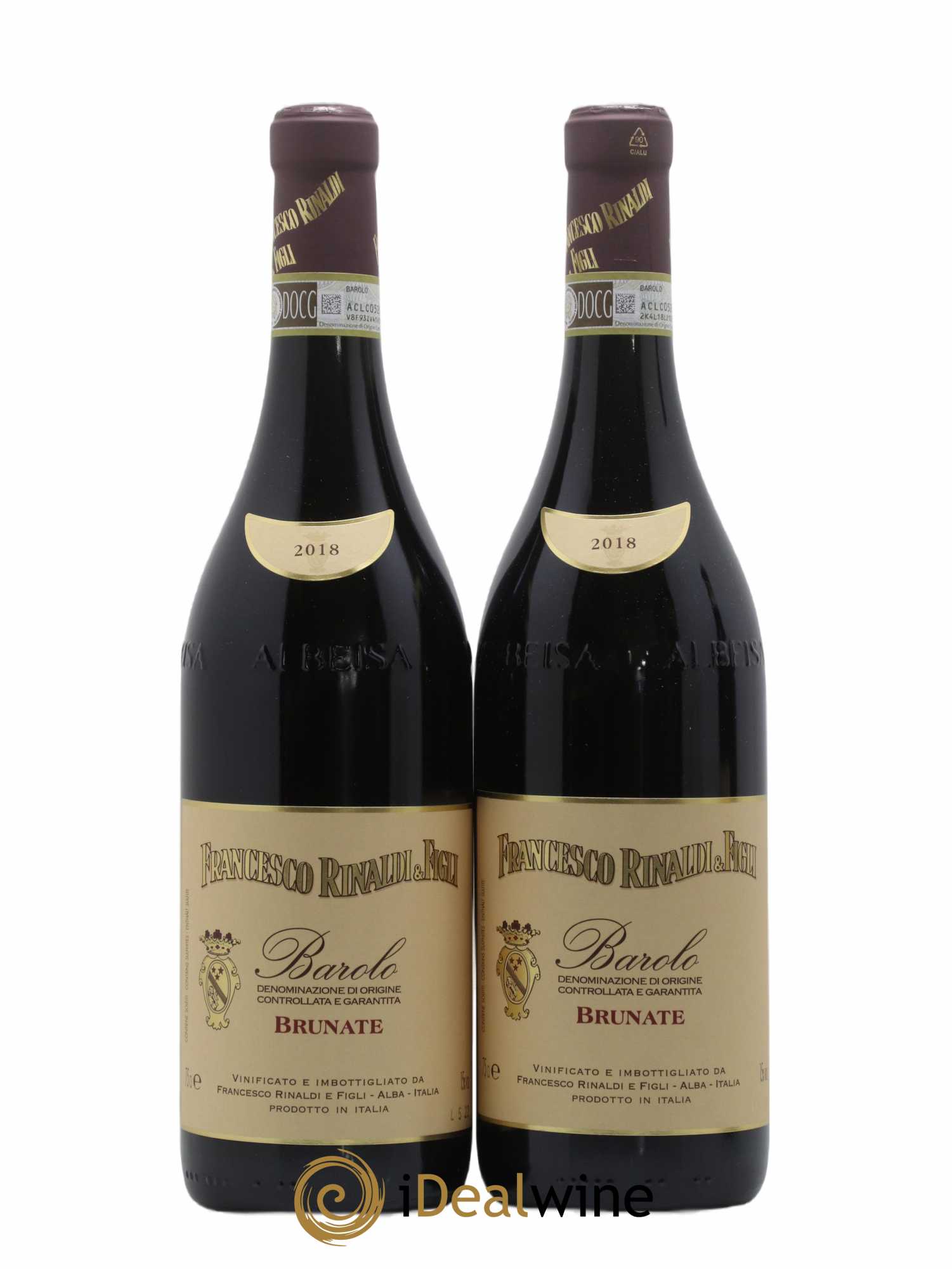 Barolo Brunate Francesco Rinaldi 2018 - Posten von 2 Flaschen - 0