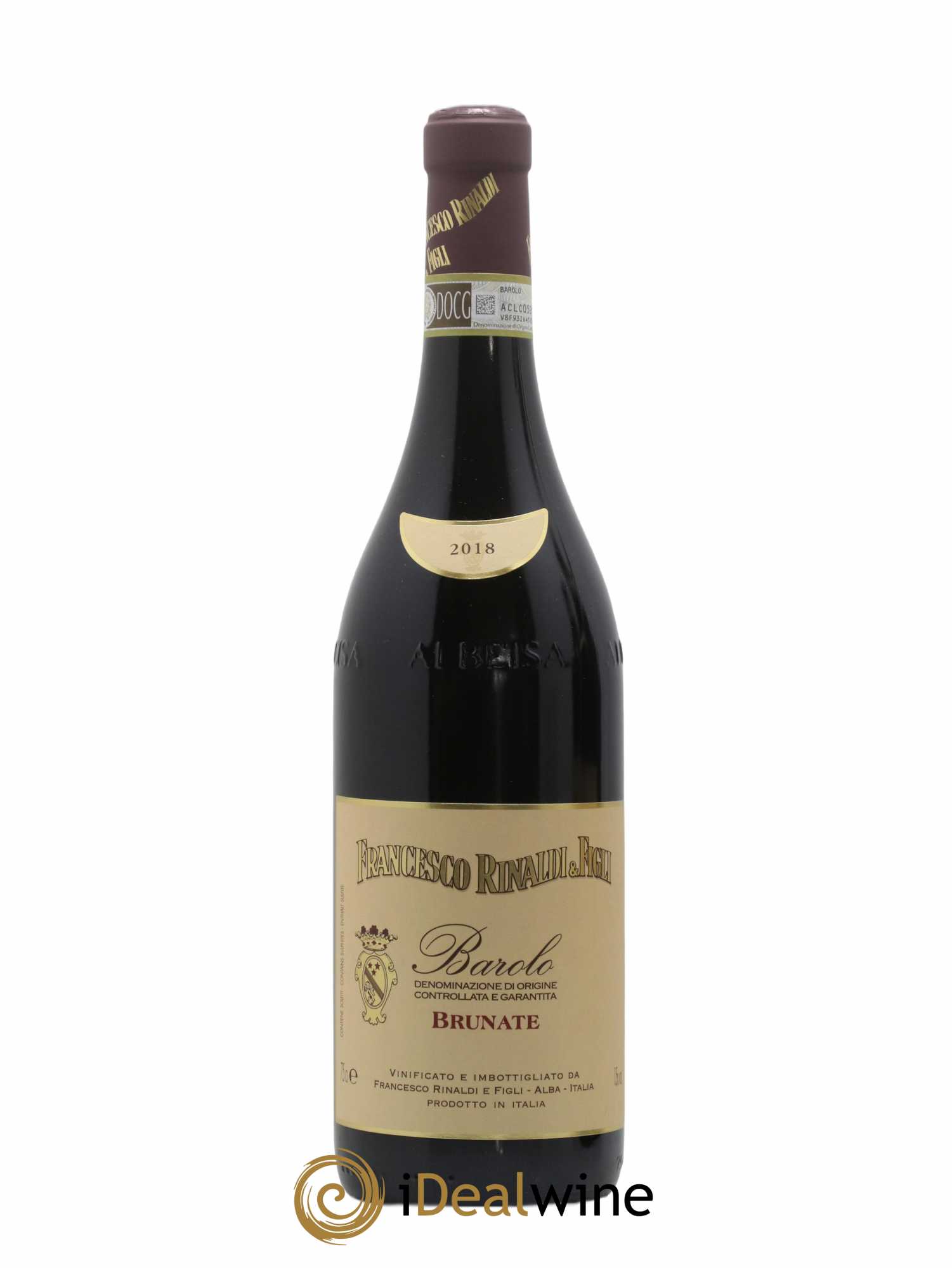 Barolo Brunate Francesco Rinaldi 2018 - Lot de 1 bouteille - 0