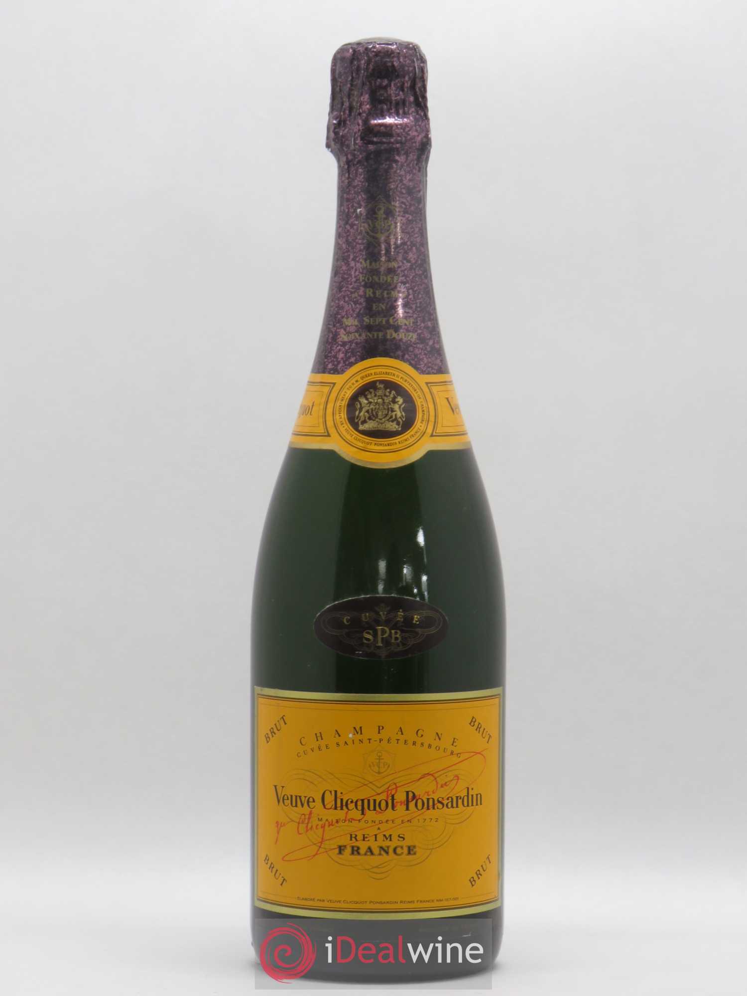 Brut Réserve Veuve Clicquot Cuvée SPB - Posten von 1 Flasche - 0