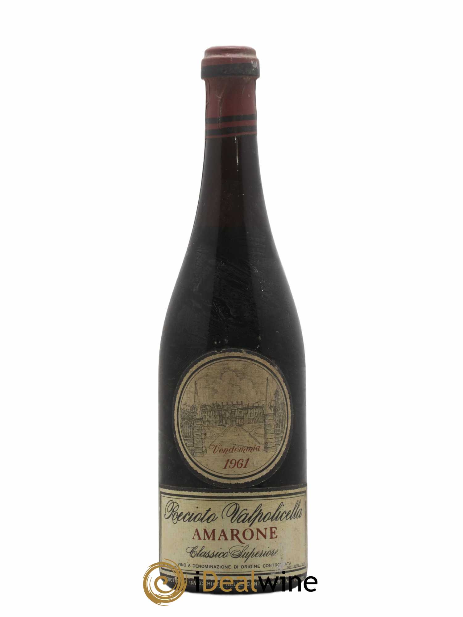 Amarone della Valpolicella DOC Recioto della Valpollicella Bertani 1961 - Lot de 1 bouteille - 0