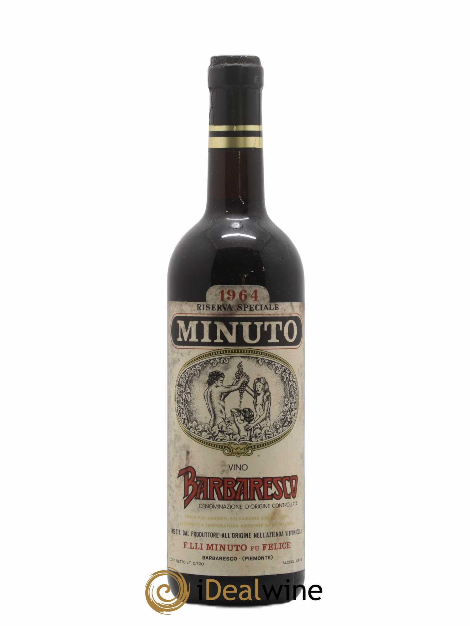 Barbaresco DOCG Riserva Speciale Fratelli Minuto 1964 - Lot de 1 bouteille - 0