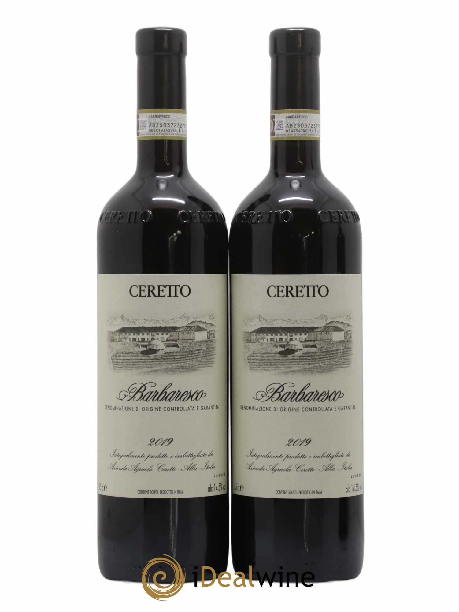 Barbaresco DOCG Ceretto 2019 - Lot de 2 bouteilles - 0