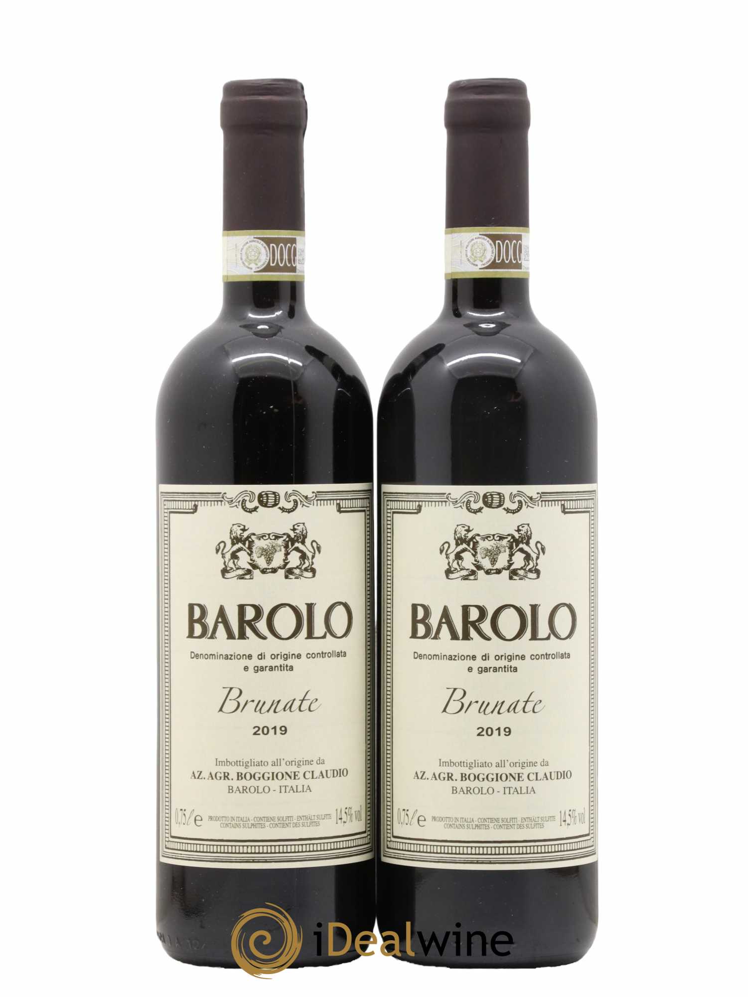 Barolo Brunate Boggione 2019 - Lot de 2 bouteilles - 0
