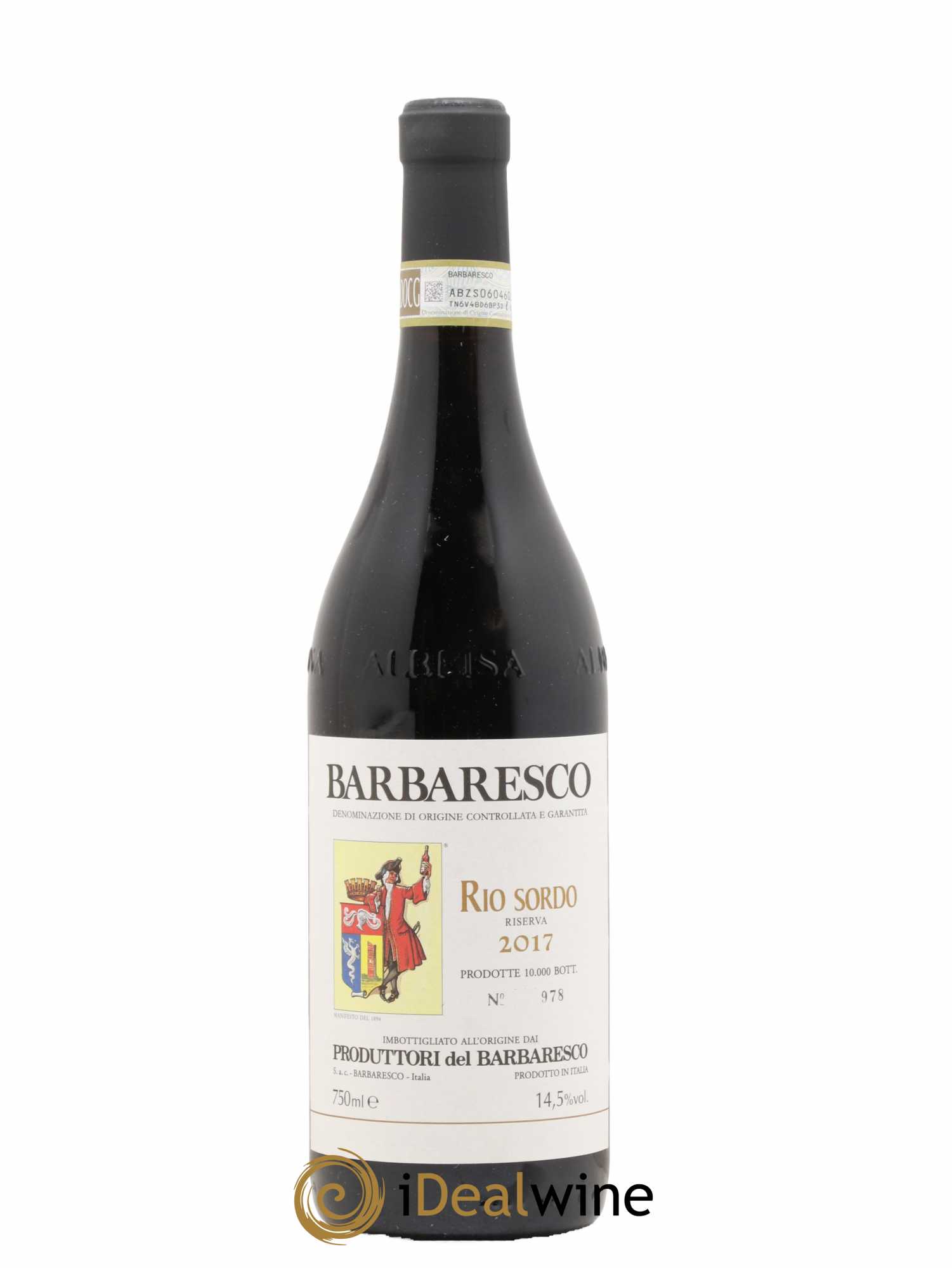 Barbaresco DOCG Rio Sordo Riserva Produttori del Barbaresco 2017 - Posten von 1 Flasche - 0