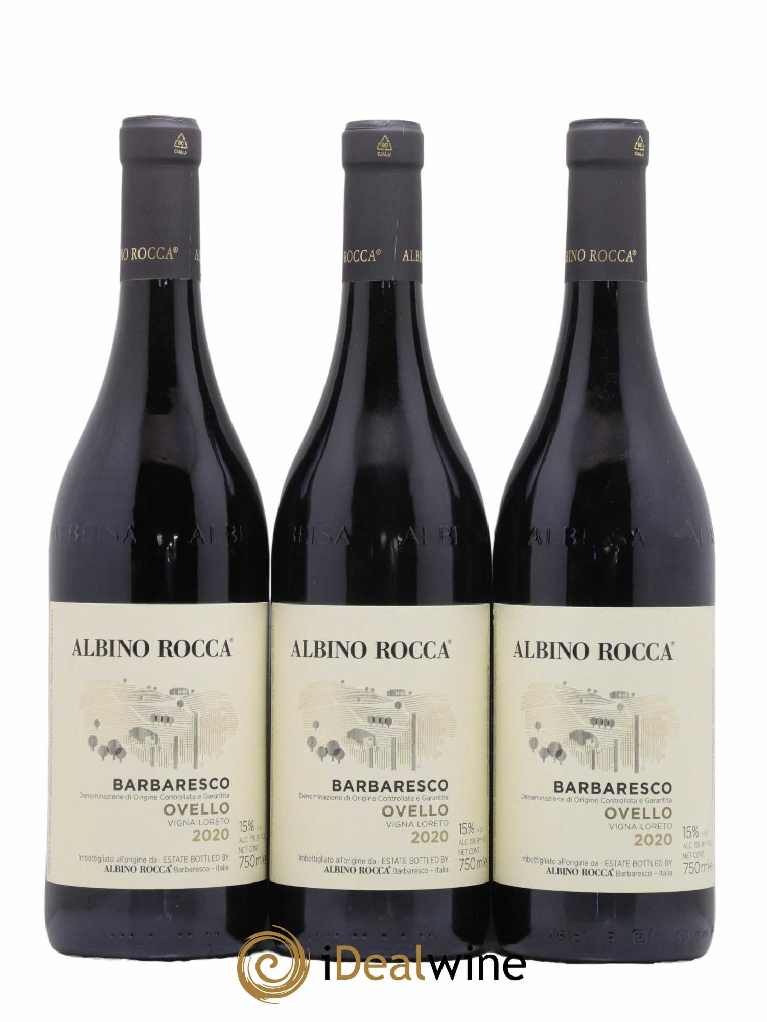 Barbaresco DOCG Vigneto Loreto Albino Rocca 2020 - Lot de 6 bouteilles - 2