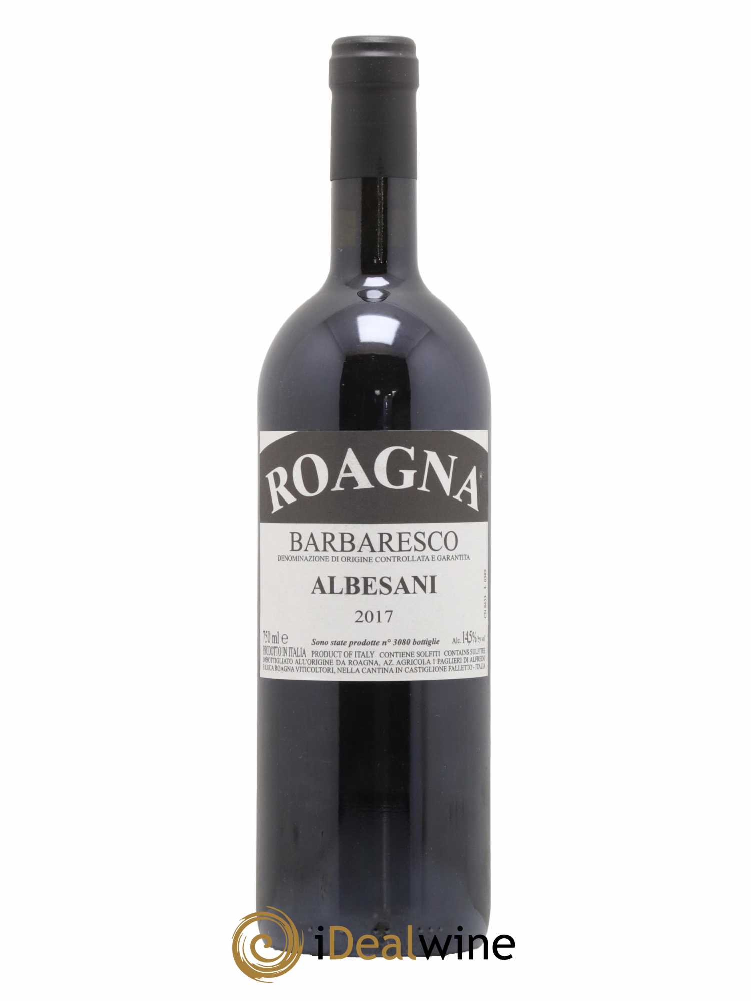 Barbaresco DOCG Albesani Roagna 2017 - Lot de 1 bouteille - 0