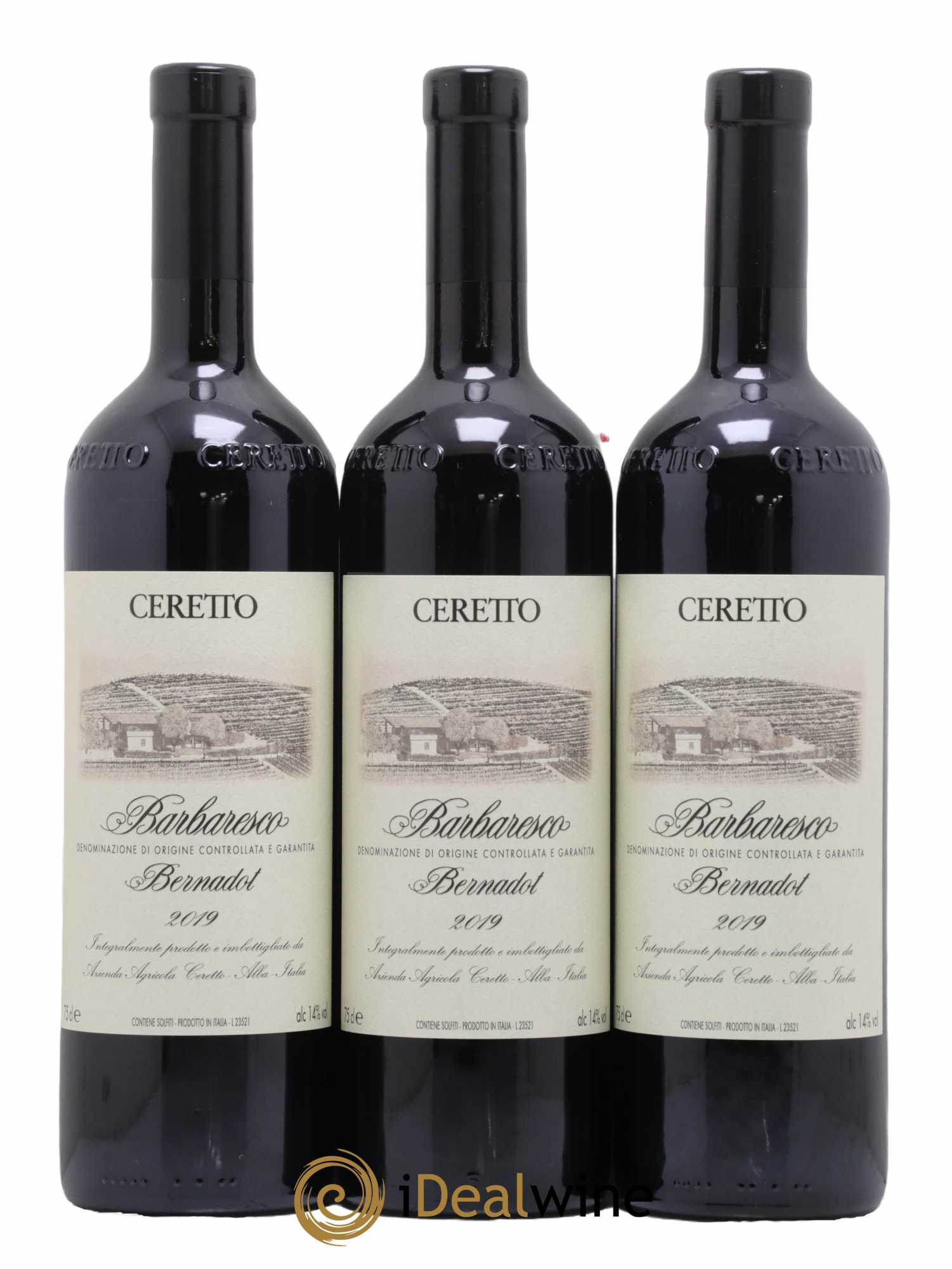 Barbaresco DOCG Bernardot Ceretto 2019 - Lot de 6 bouteilles - 1