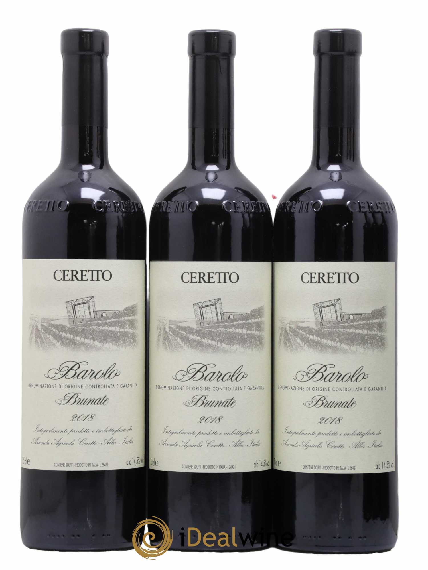 Barolo DOCG Brunate Bricco Rocche Ceretto 2018 - Posten von 6 Flaschen - 2