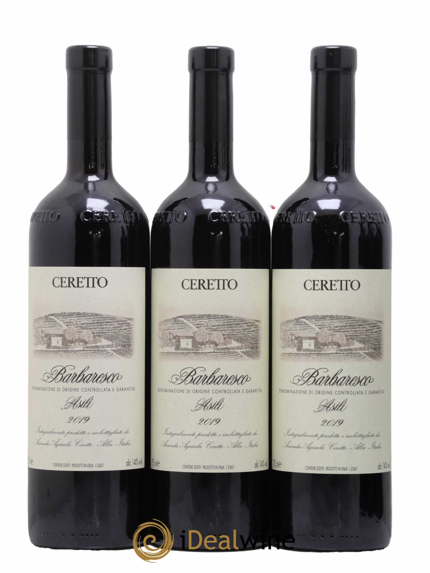 Barbaresco DOCG Bricco Asili Ceretto 2019 - Lot de 6 bouteilles - 2