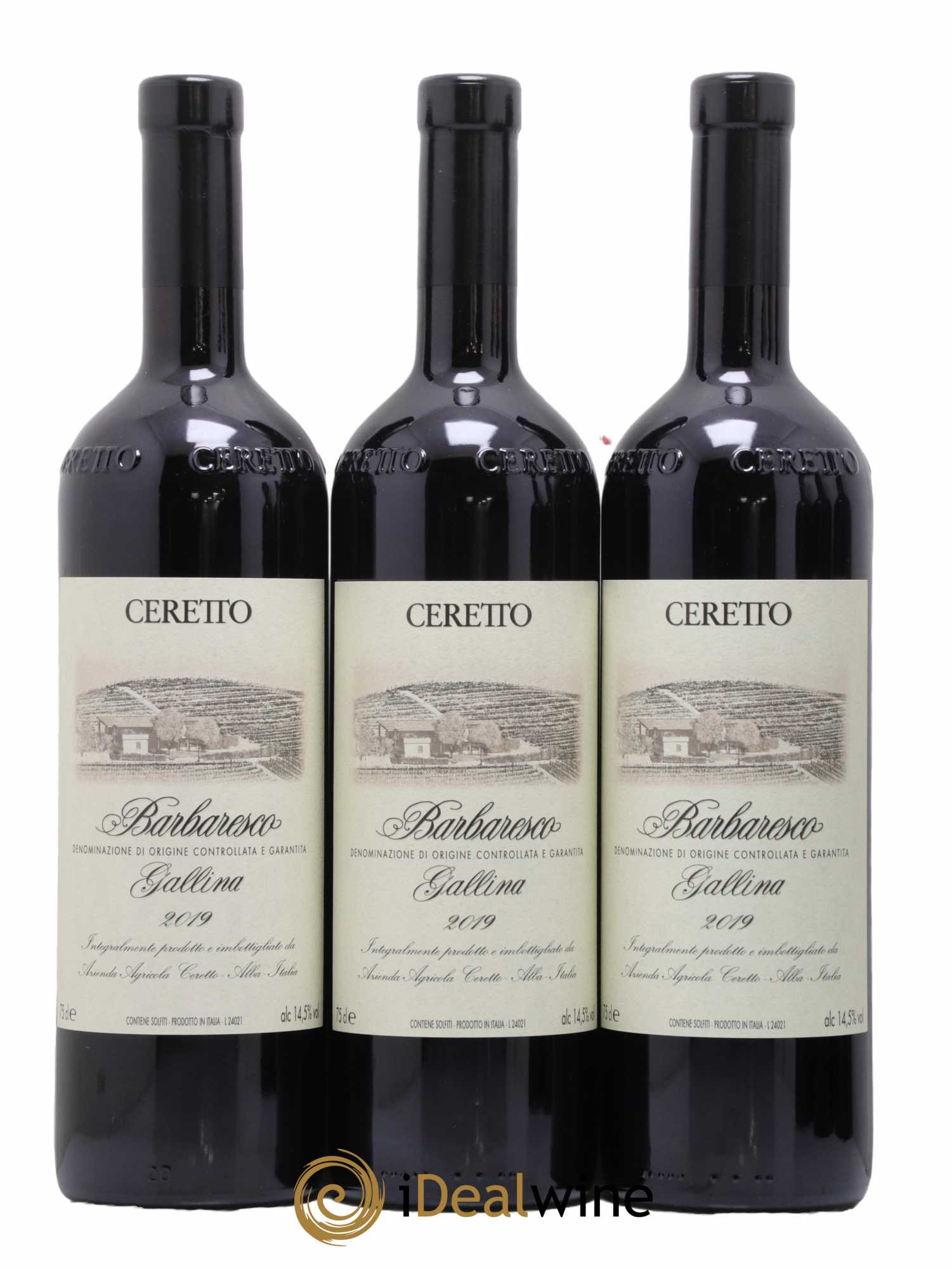 Barbaresco DOCG Gallina Ceretto 2019 - Lot de 6 bouteilles - 2